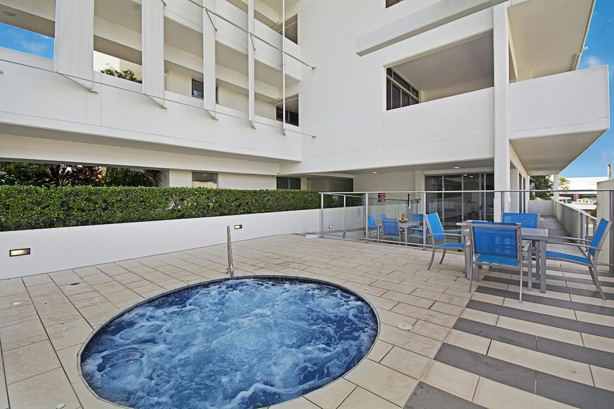 BBQ facilities in Space Holiday Apartments