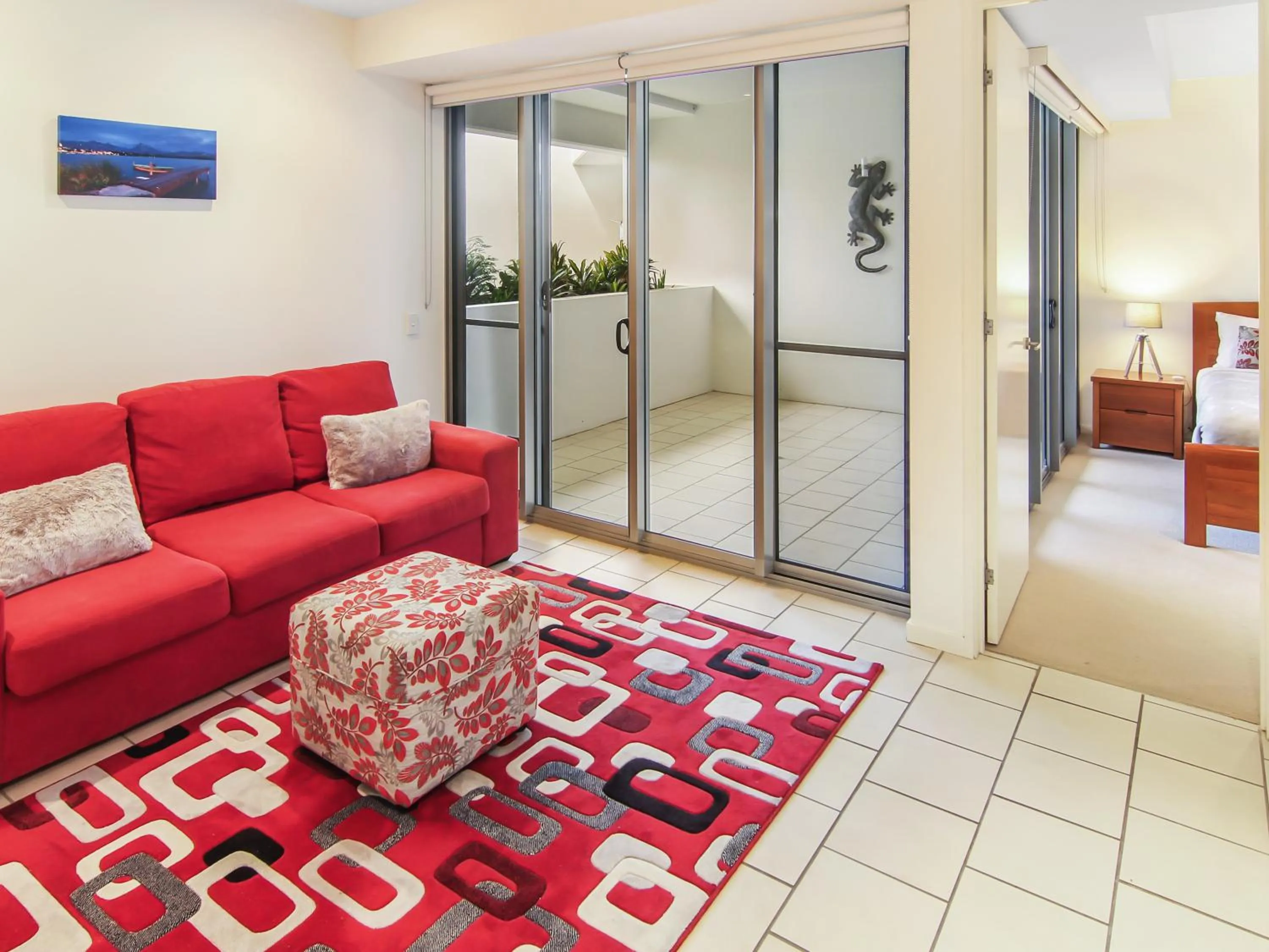 Bed in Space Holiday Apartments