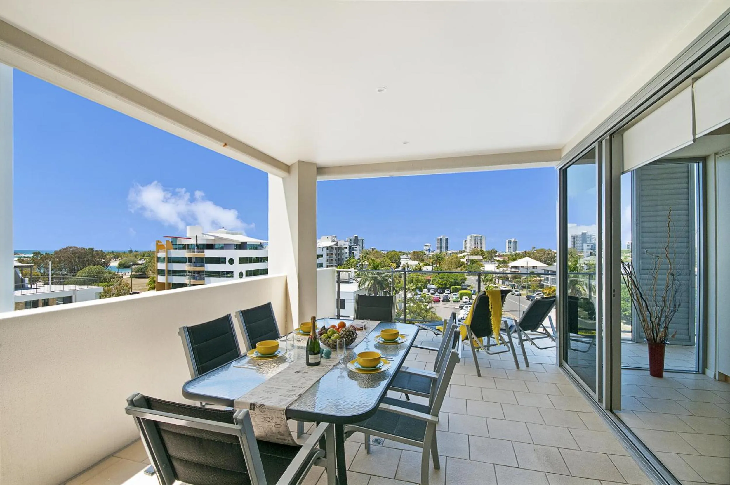 Balcony/Terrace in Space Holiday Apartments