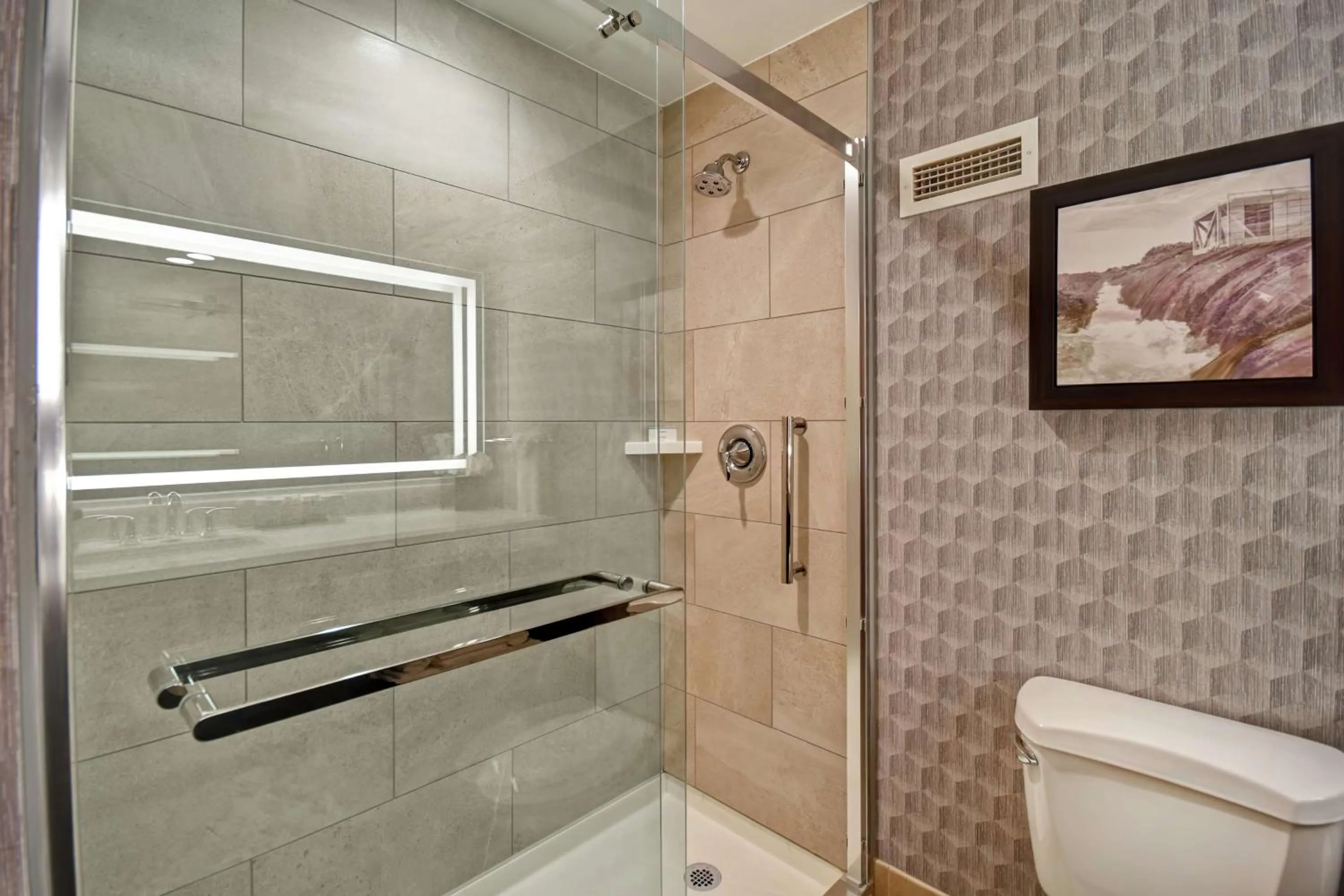 Bathroom in Embassy Suites Little Rock