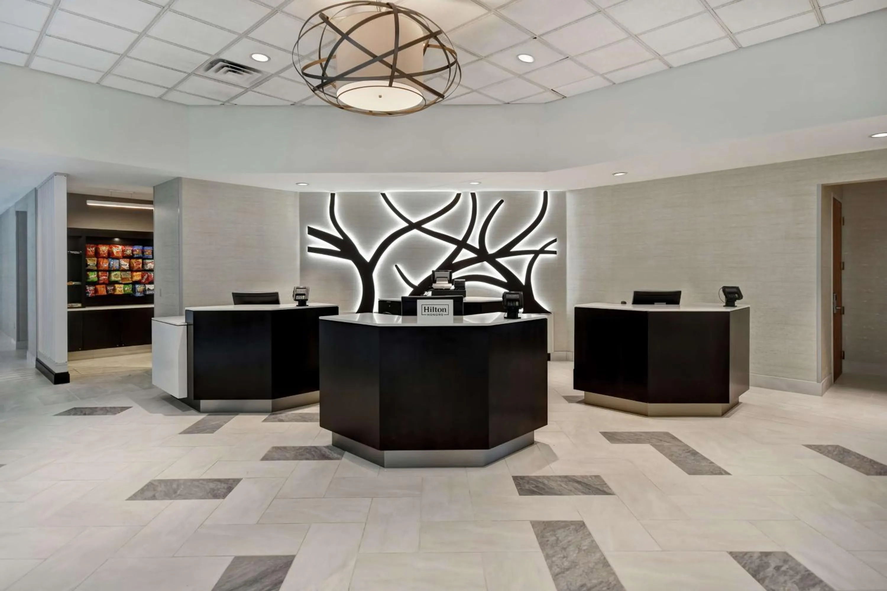 Lobby or reception in Embassy Suites Little Rock