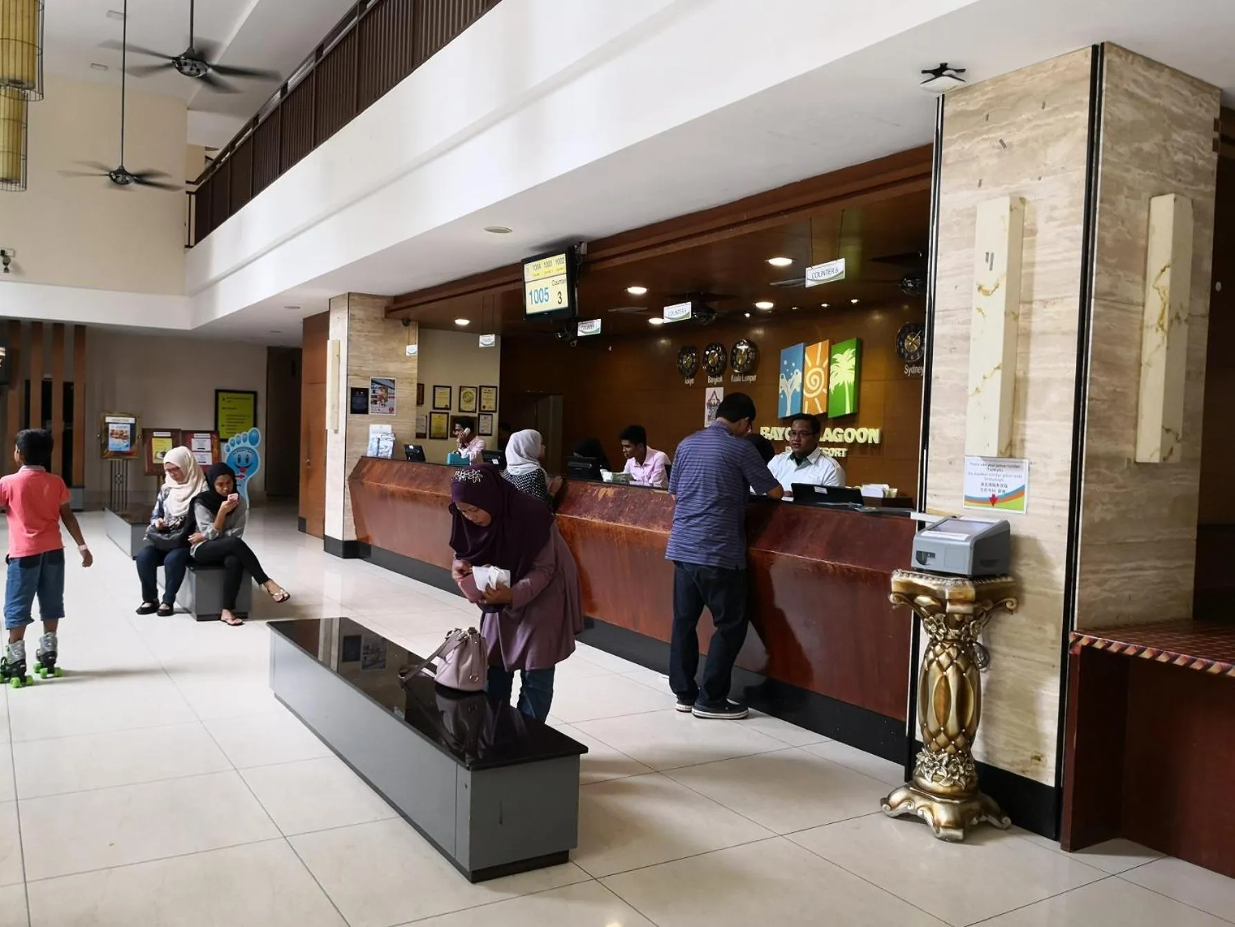 Lobby or reception in Bayou Lagoon Park Resort