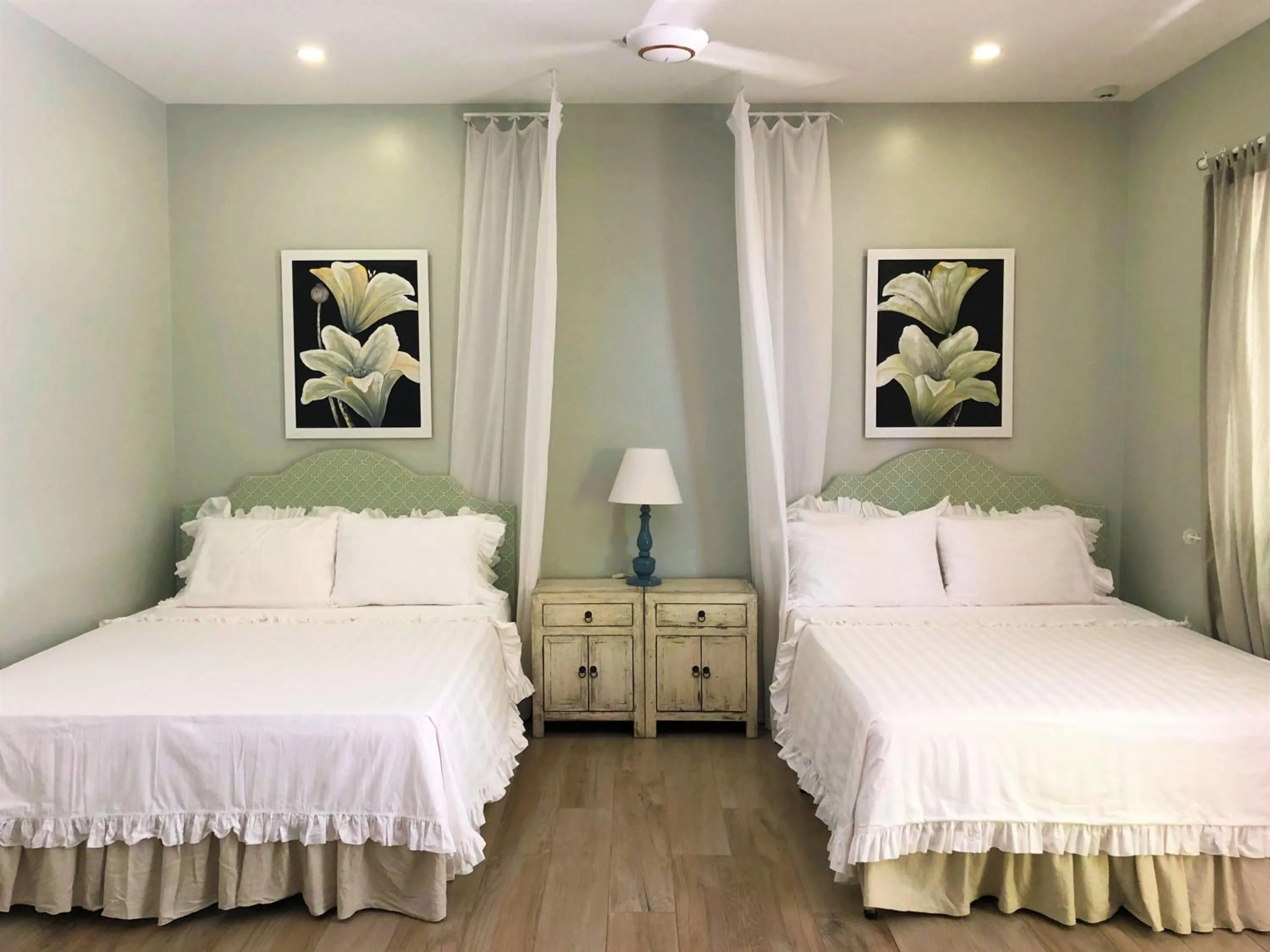 Bed in Serenity by the Sea