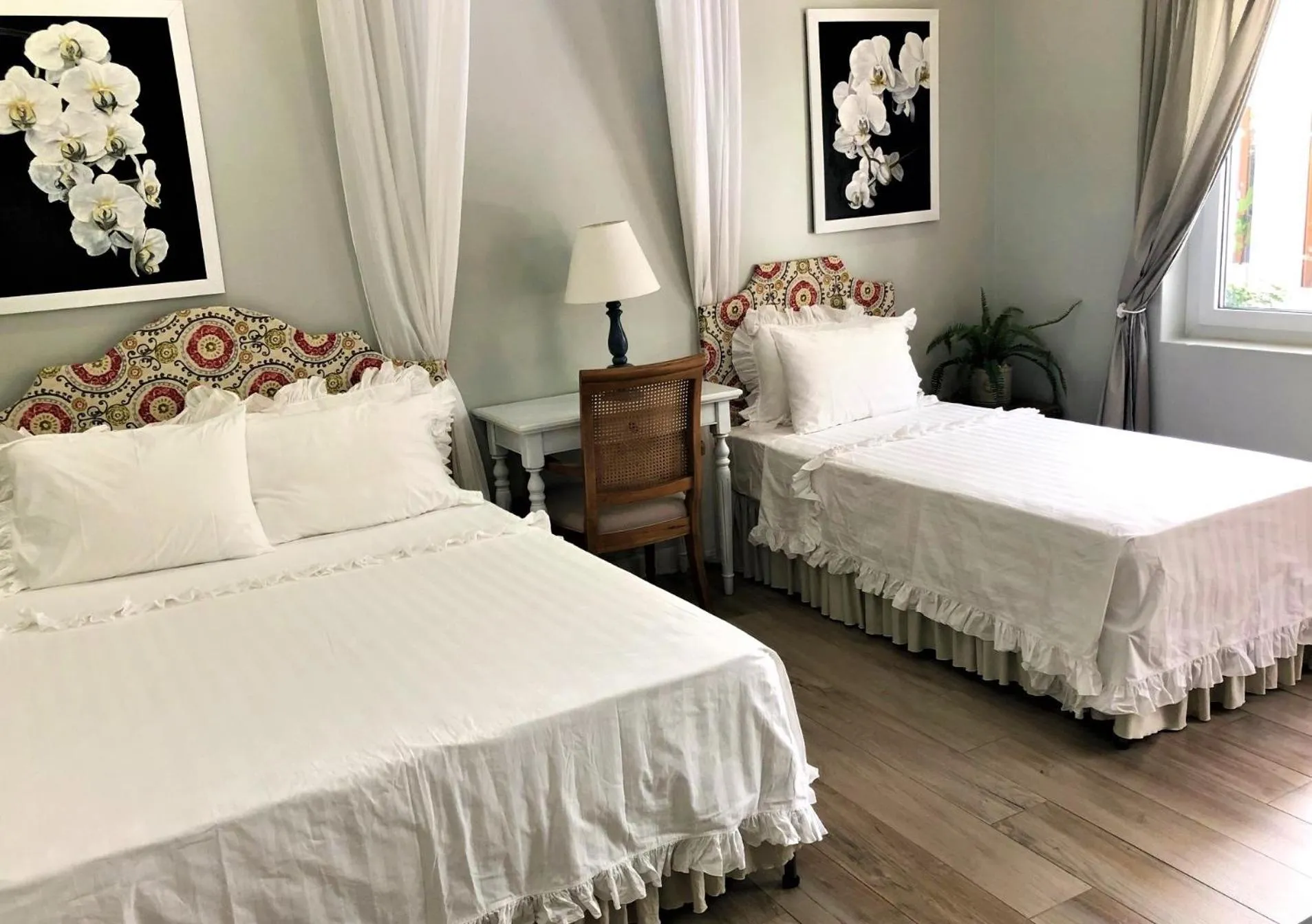 Bed in Serenity by the Sea