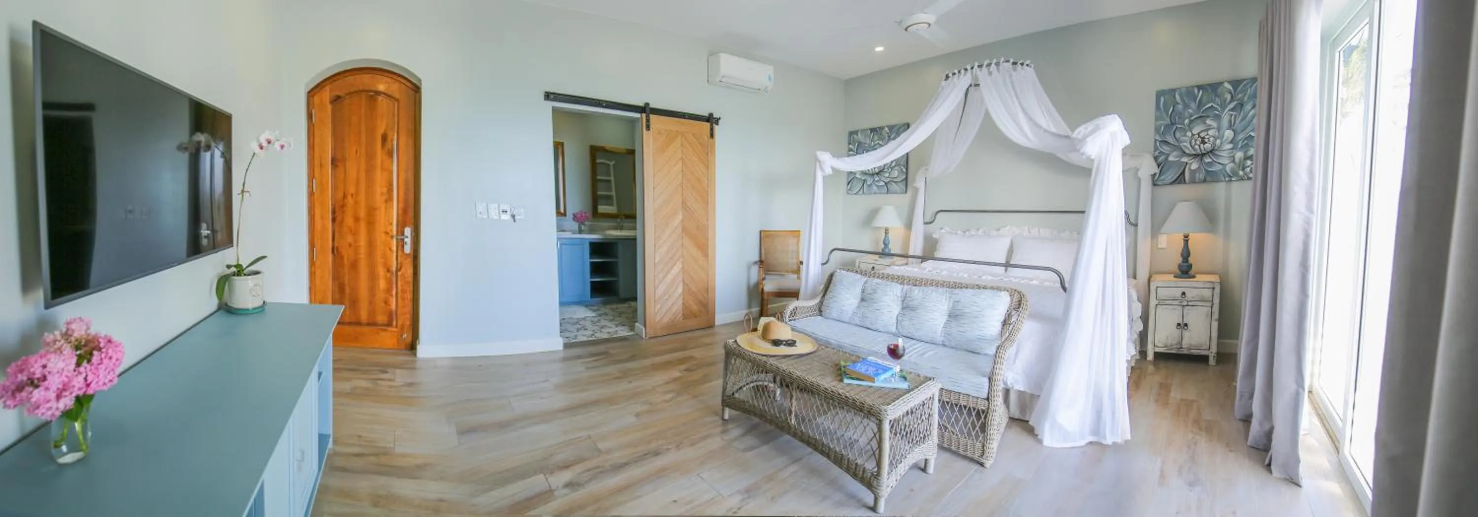 Bed in Serenity by the Sea