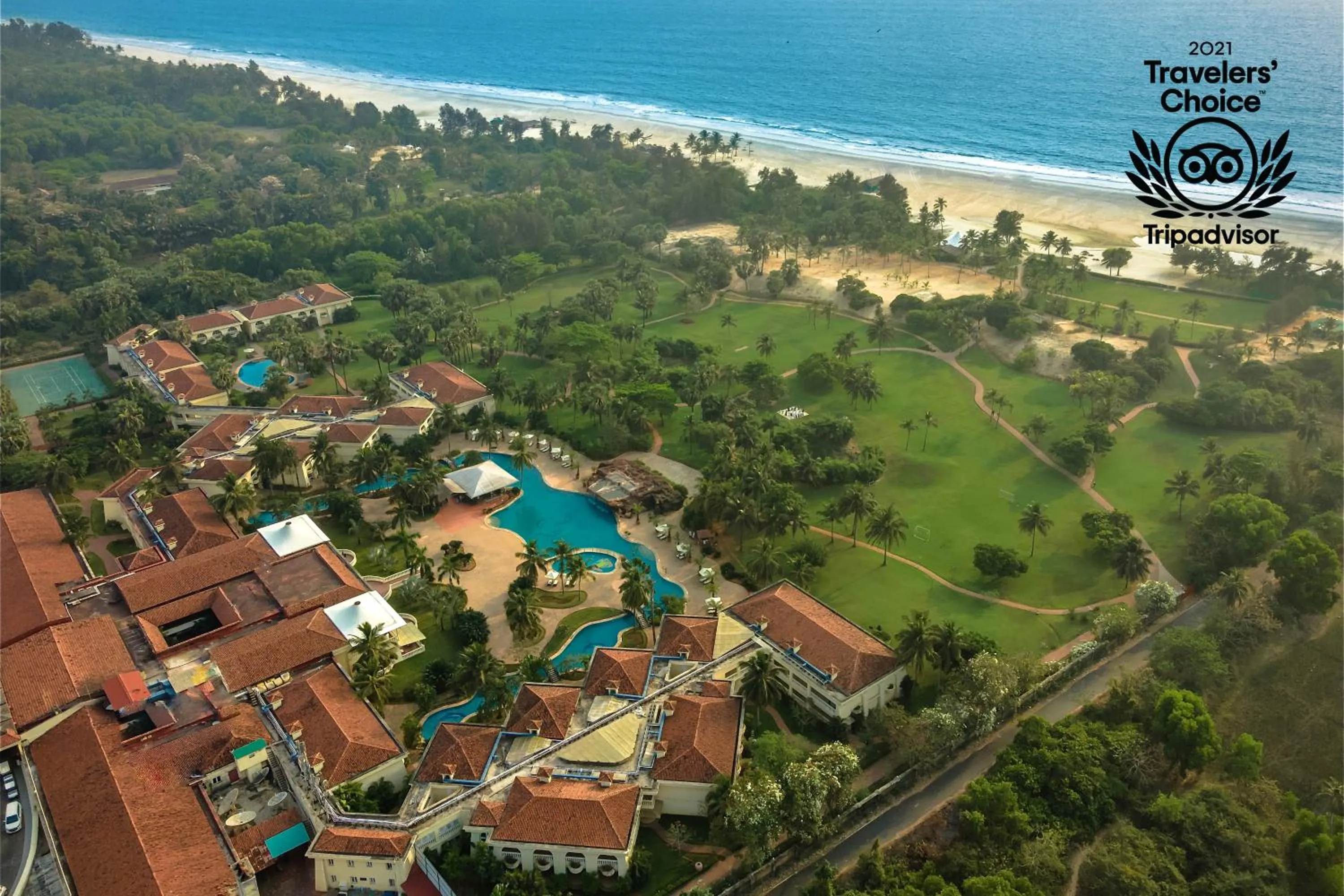 Bird's eye view in The Zuri White Sands, Goa Resort & Casino