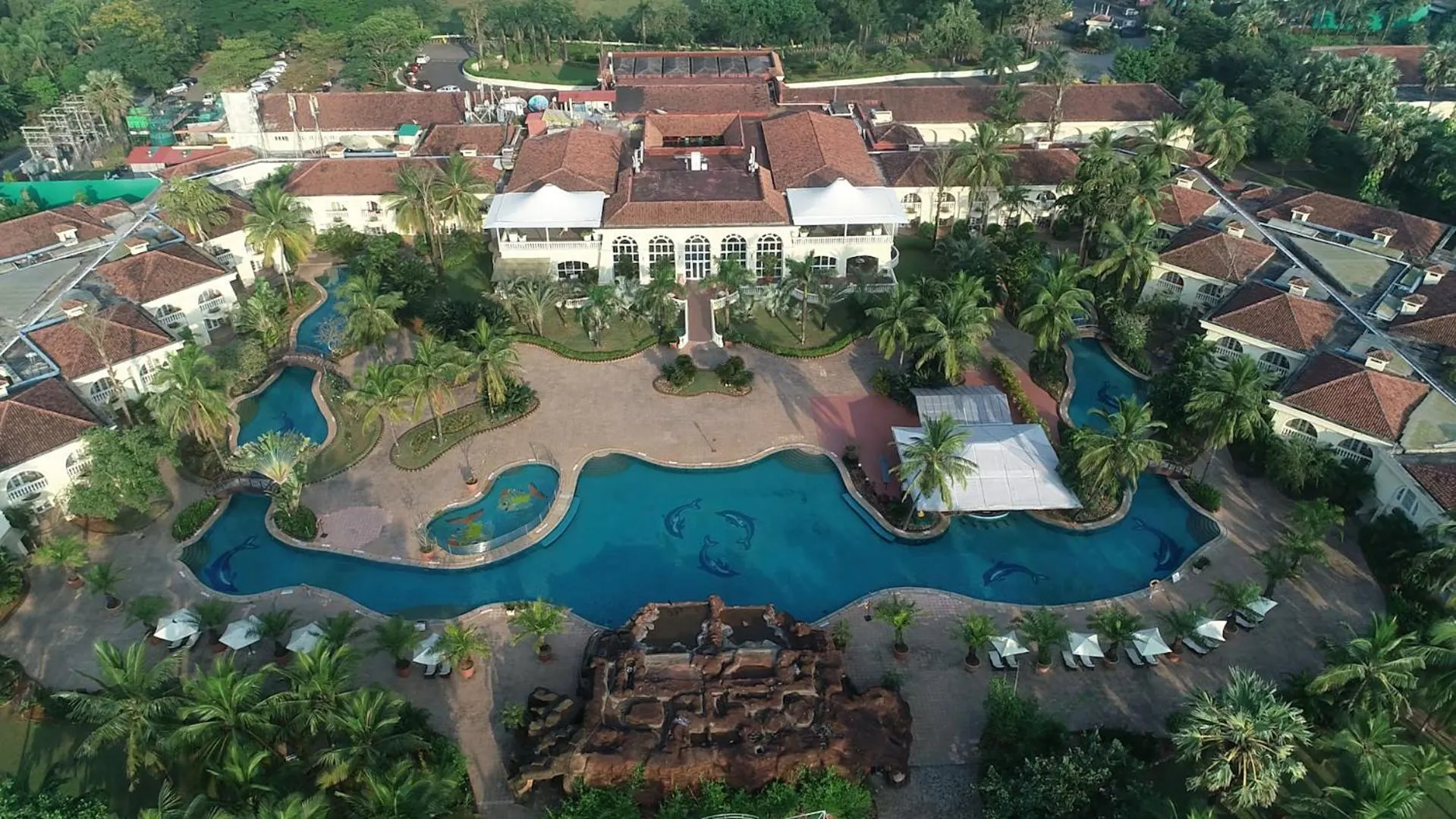 Bird's eye view in The Zuri White Sands, Goa Resort & Casino