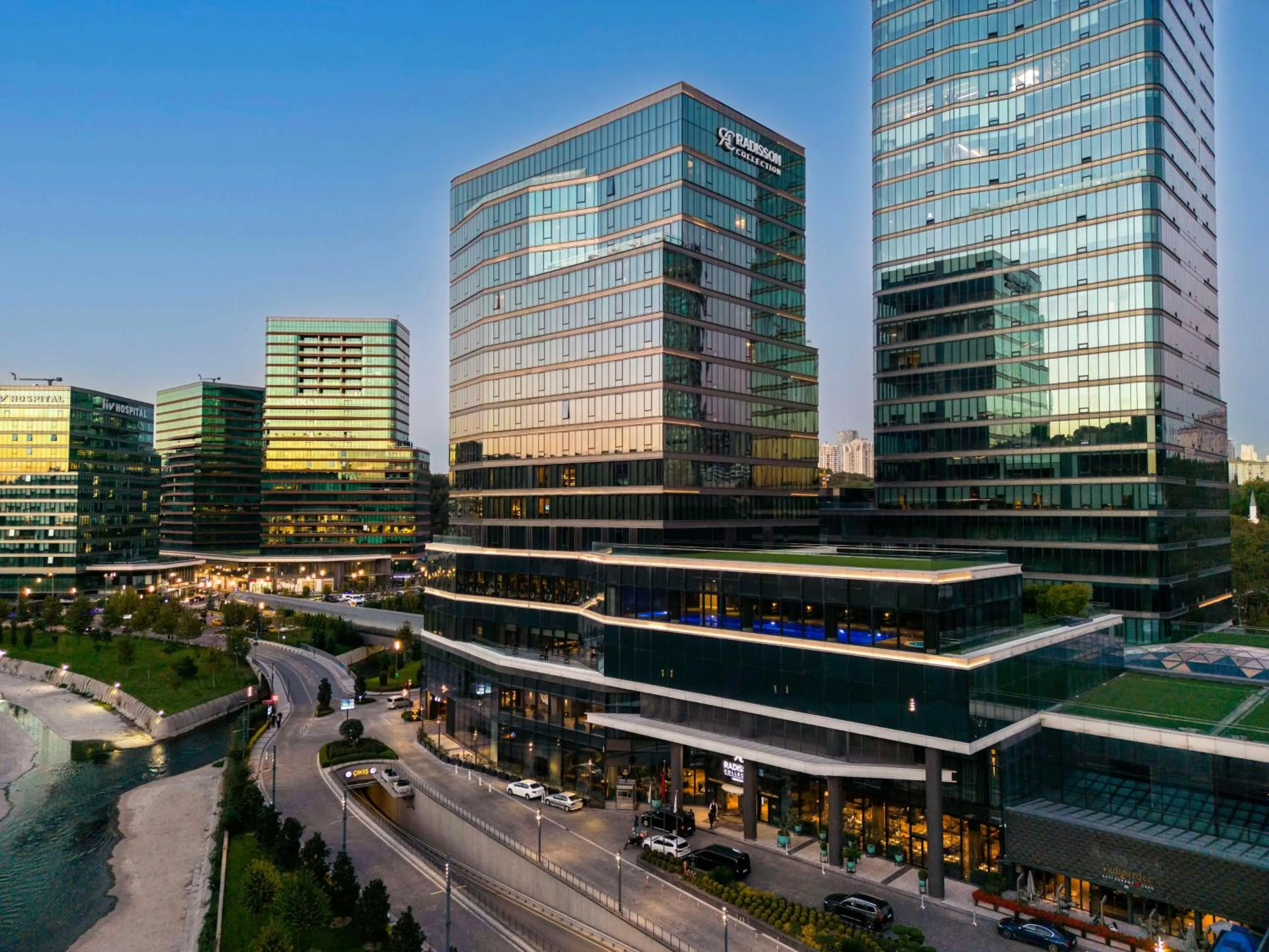 Property building in Radisson Collection Hotel, Vadistanbul