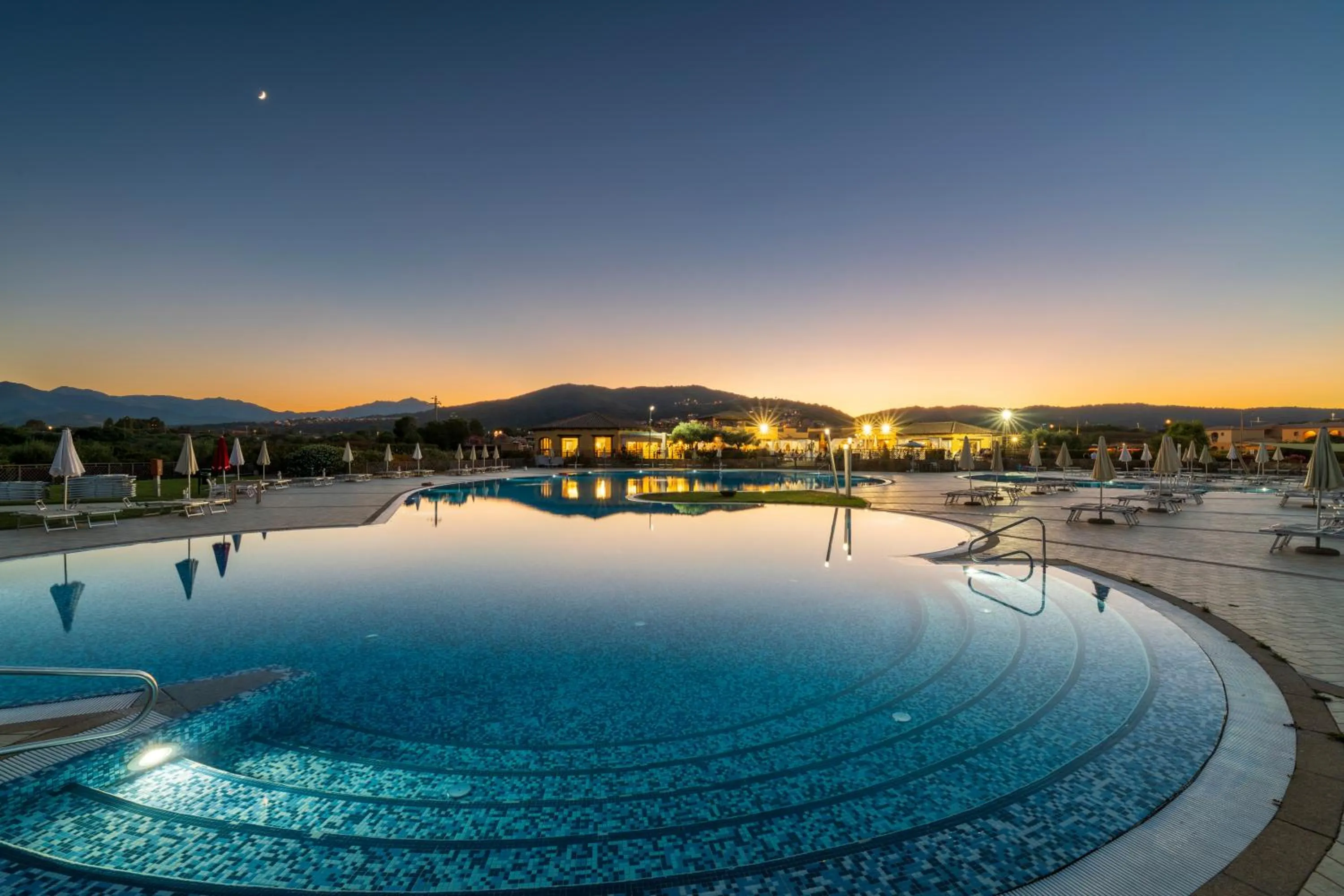 Swimming pool in Janna e Sole Resort