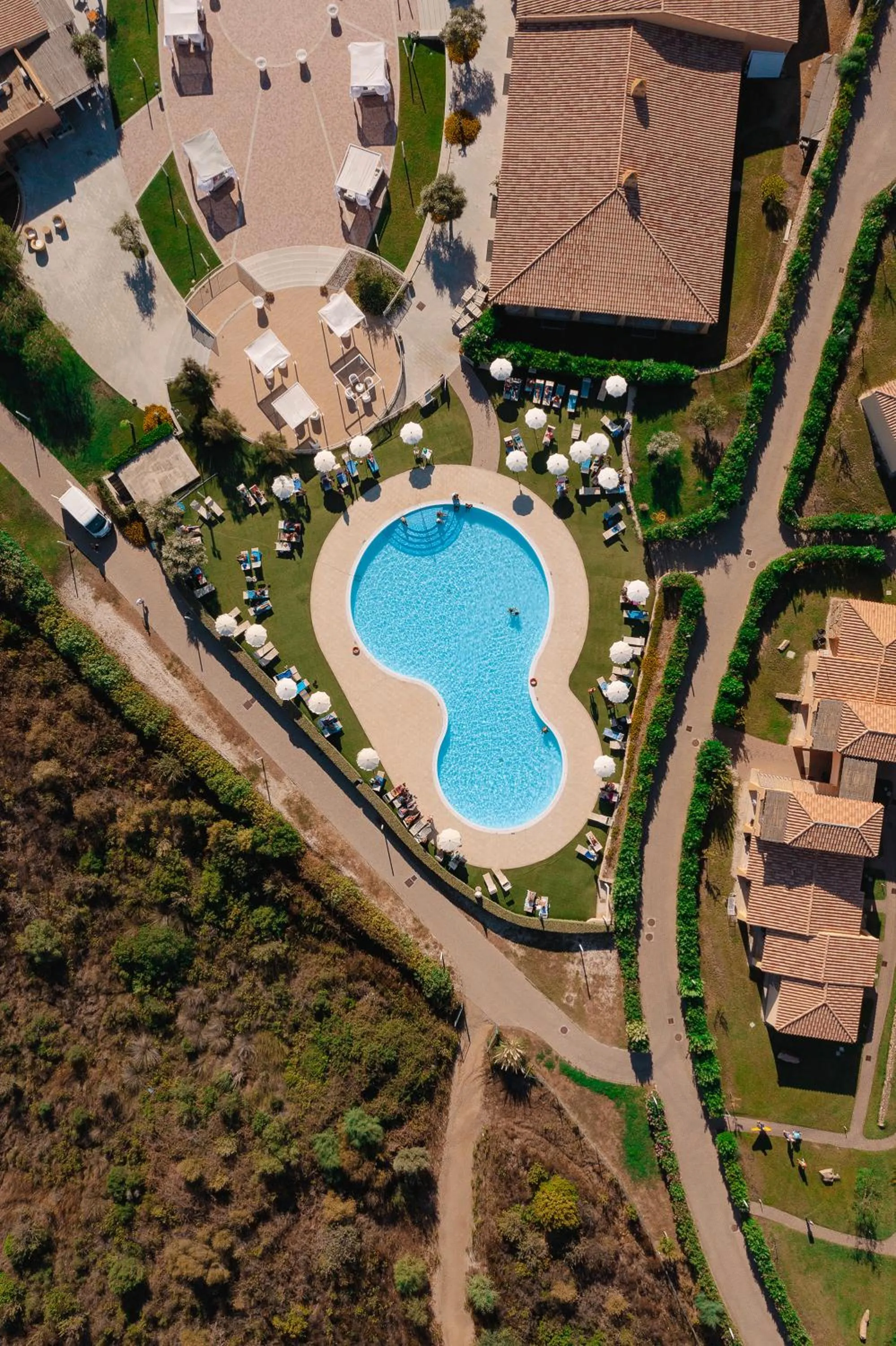 Bird's eye view in Janna e Sole Resort