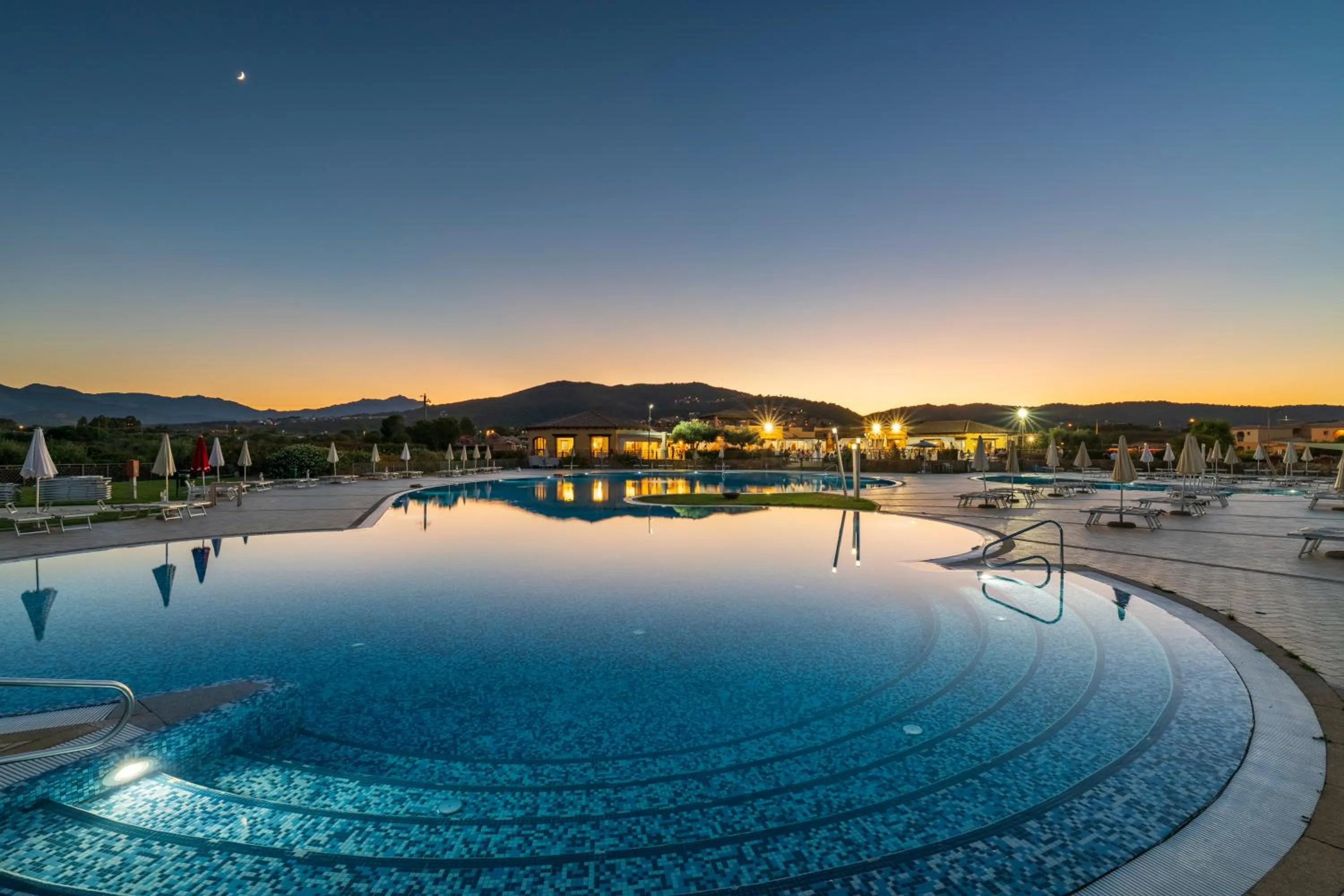 Swimming pool in Janna e Sole Resort