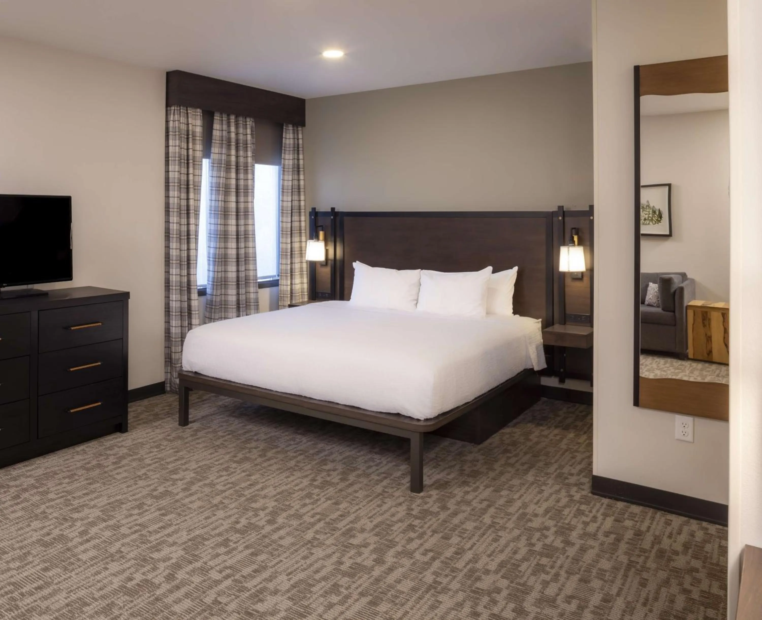 Bed in Homewood Suites by Hilton Jackson