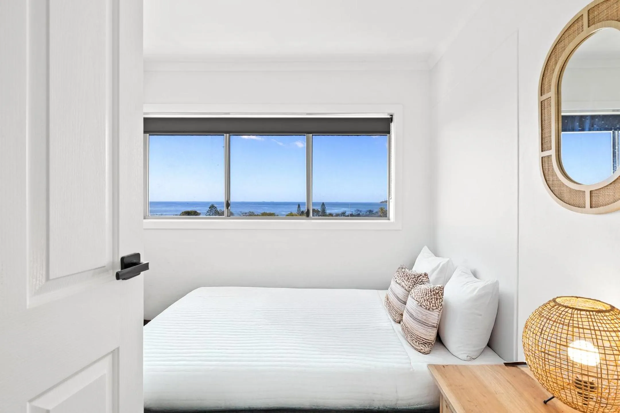 Bed in Maroochy Sands Holiday Apartments