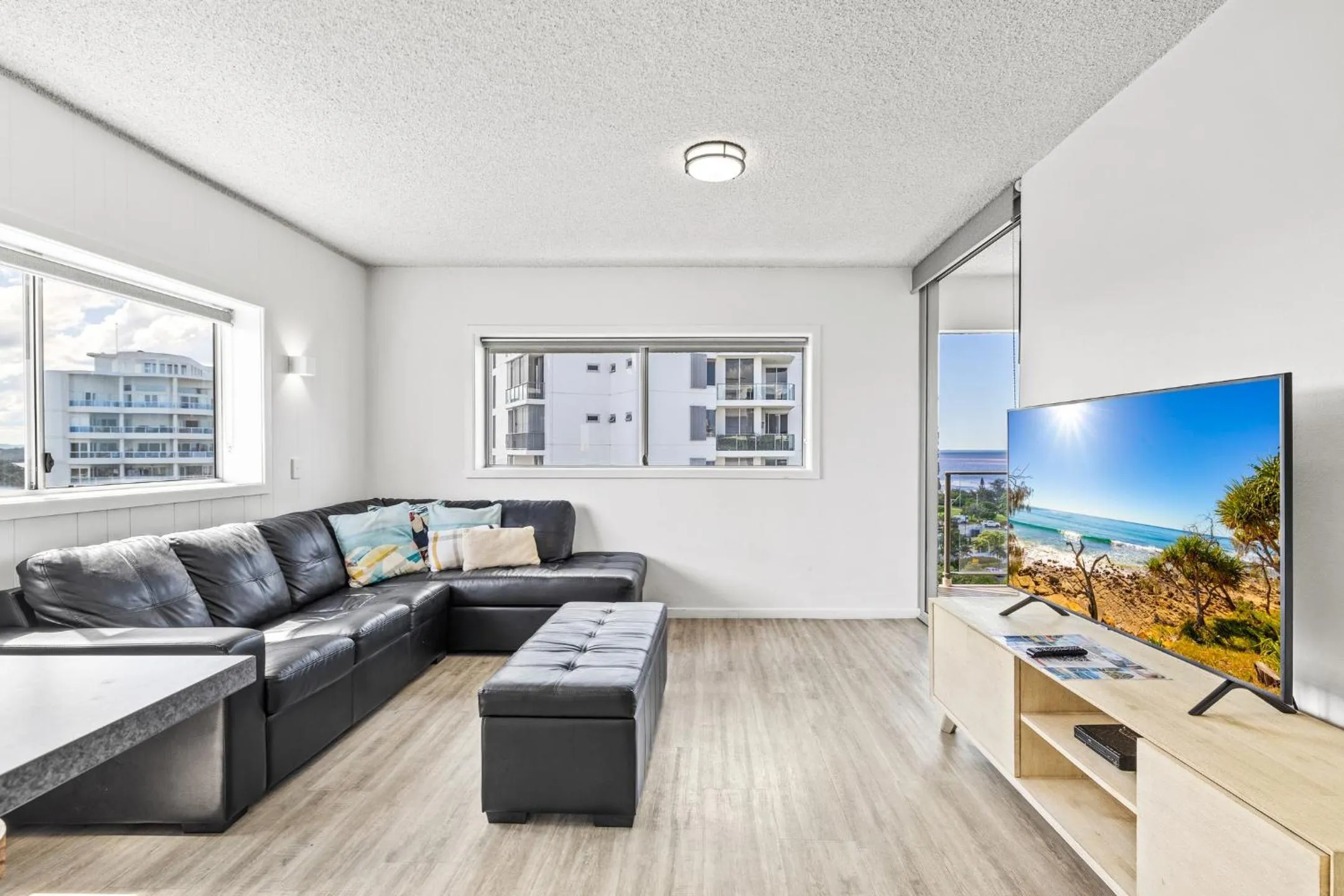 Living room in Maroochy Sands Holiday Apartments