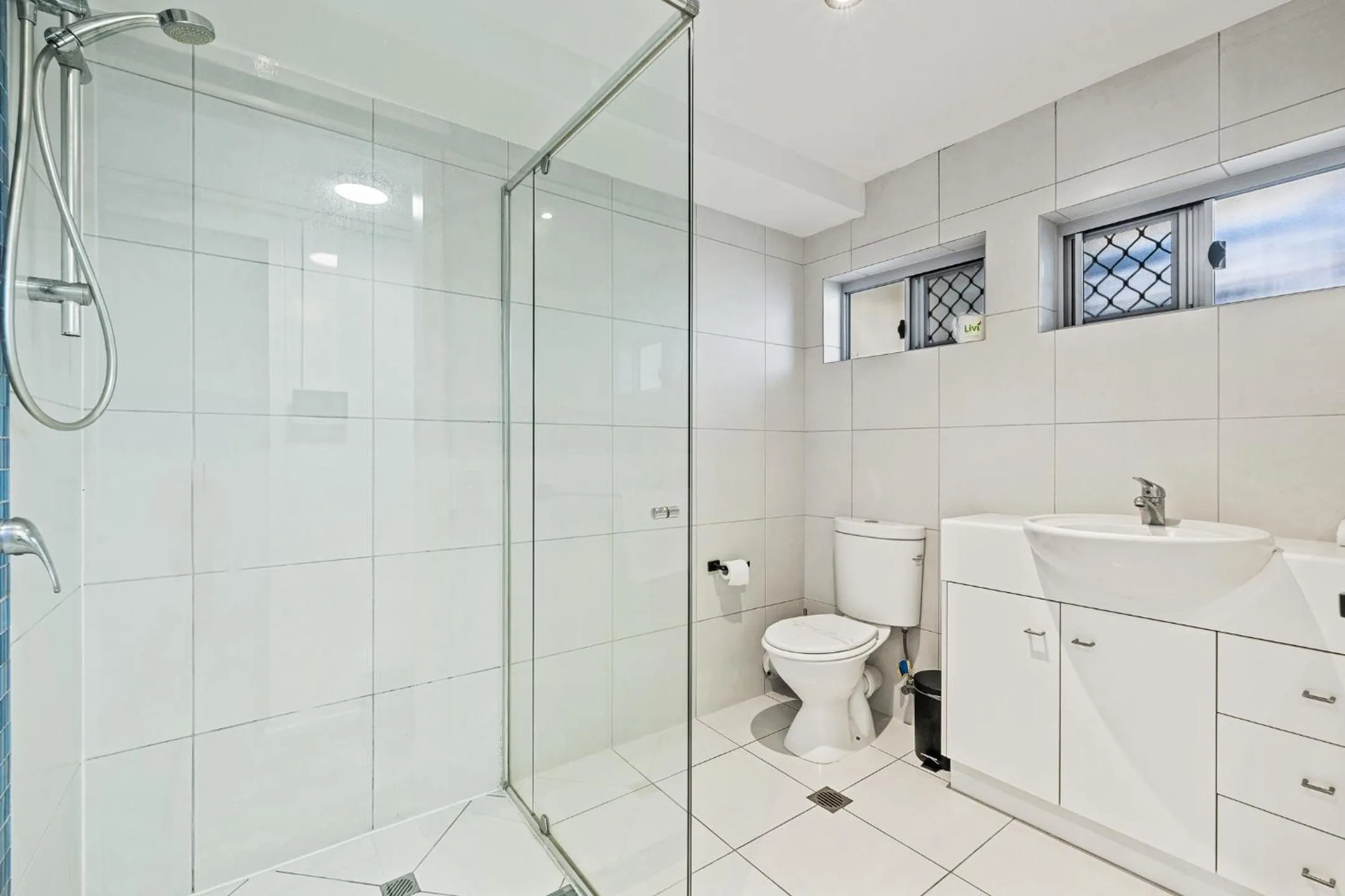 Shower in Maroochy Sands Holiday Apartments