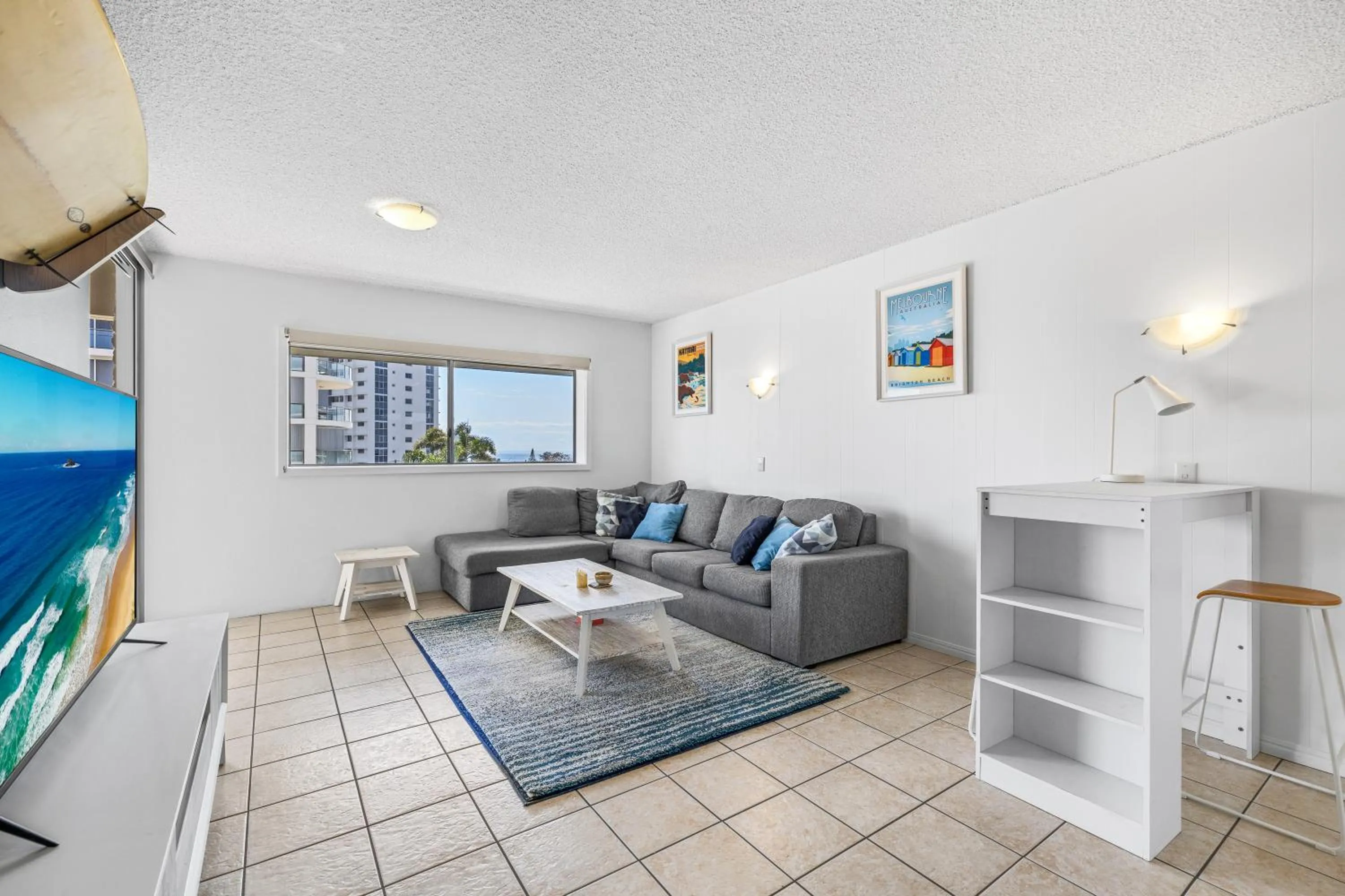 Living room in Maroochy Sands Holiday Apartments