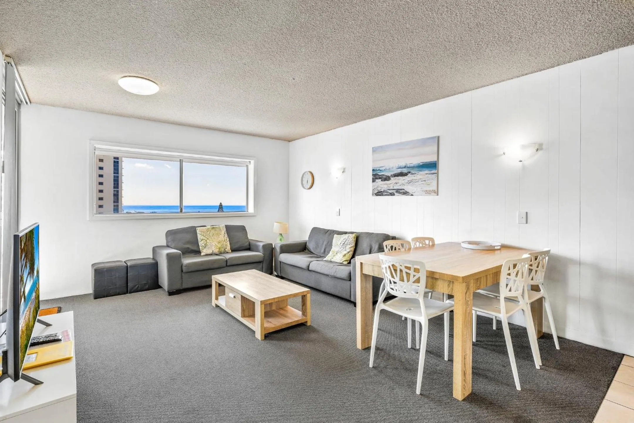 Living room in Maroochy Sands Holiday Apartments