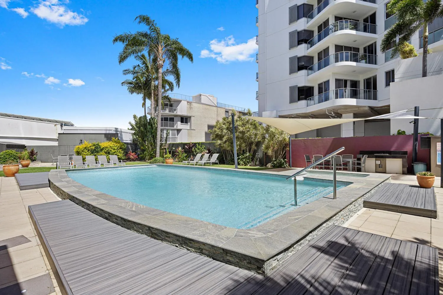 Swimming pool in Maroochy Sands Holiday Apartments