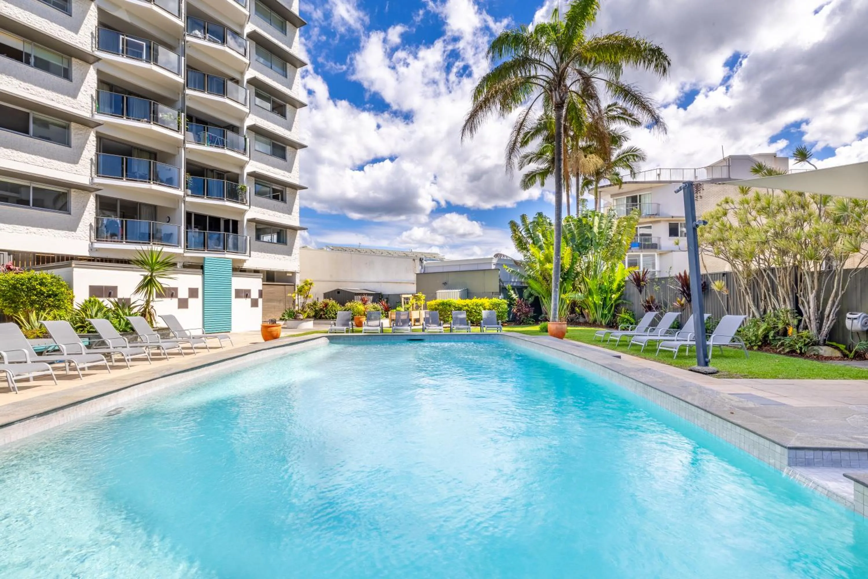 Swimming pool in Maroochy Sands Holiday Apartments