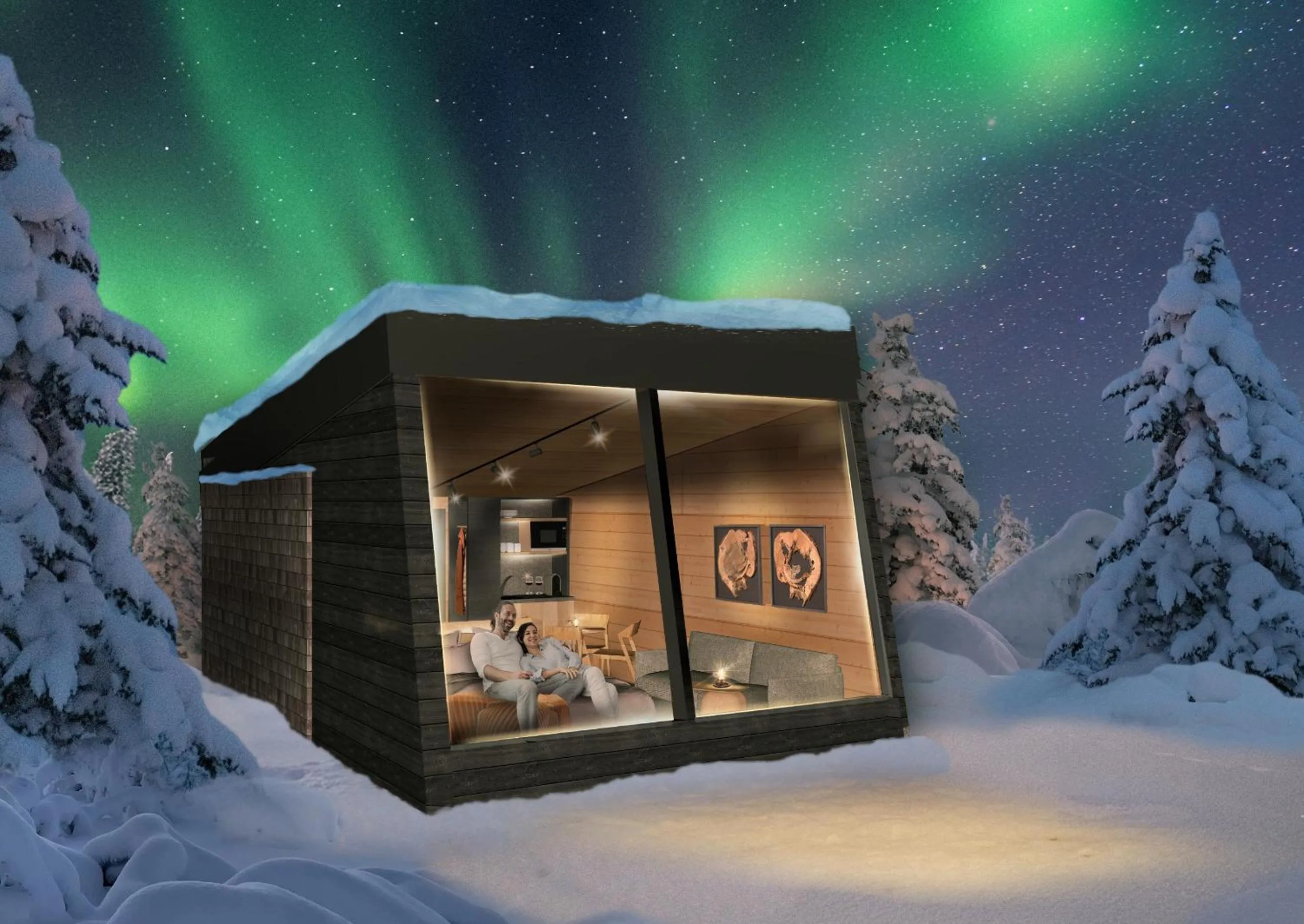 Night in Jeris Lakeside Resort