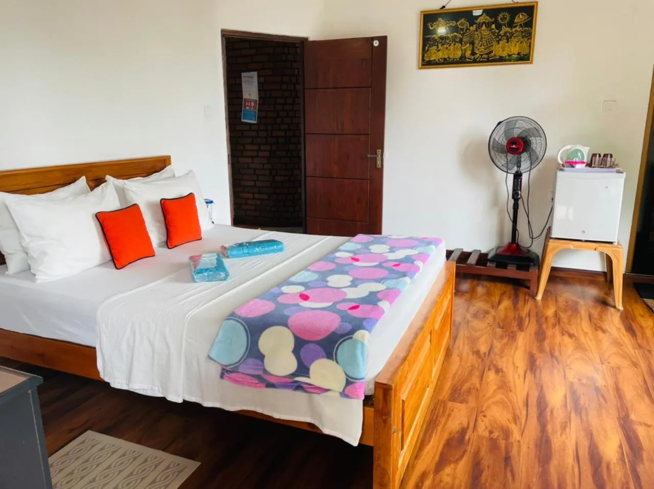 Bed in Poomaz Peace Palace