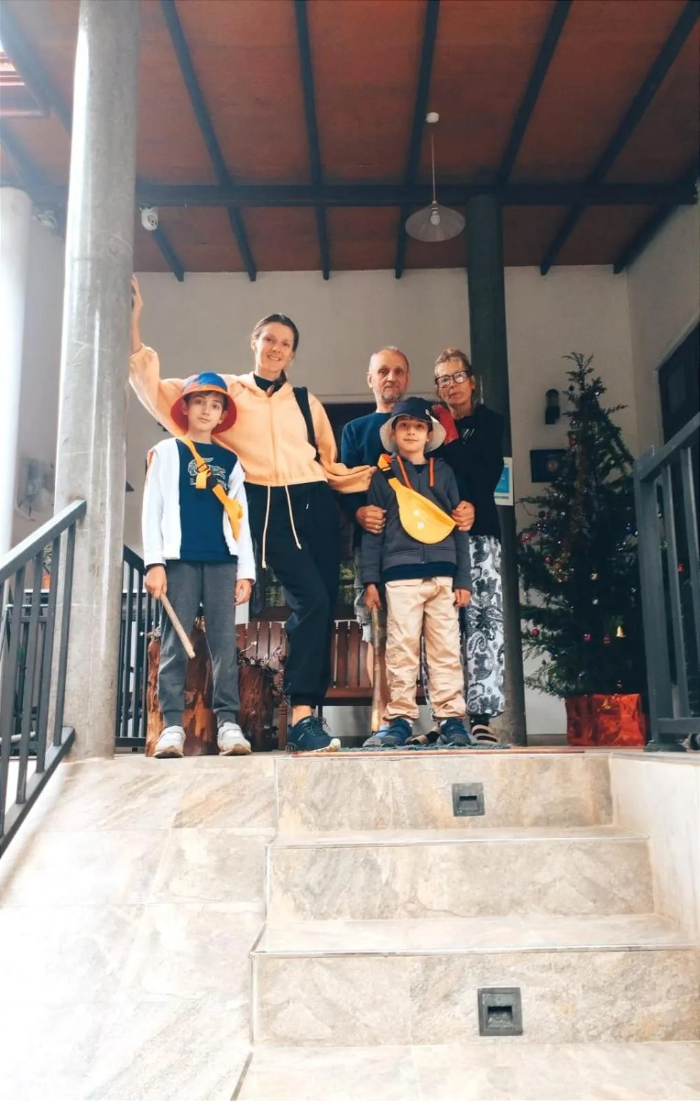 People in Poomaz Peace Palace