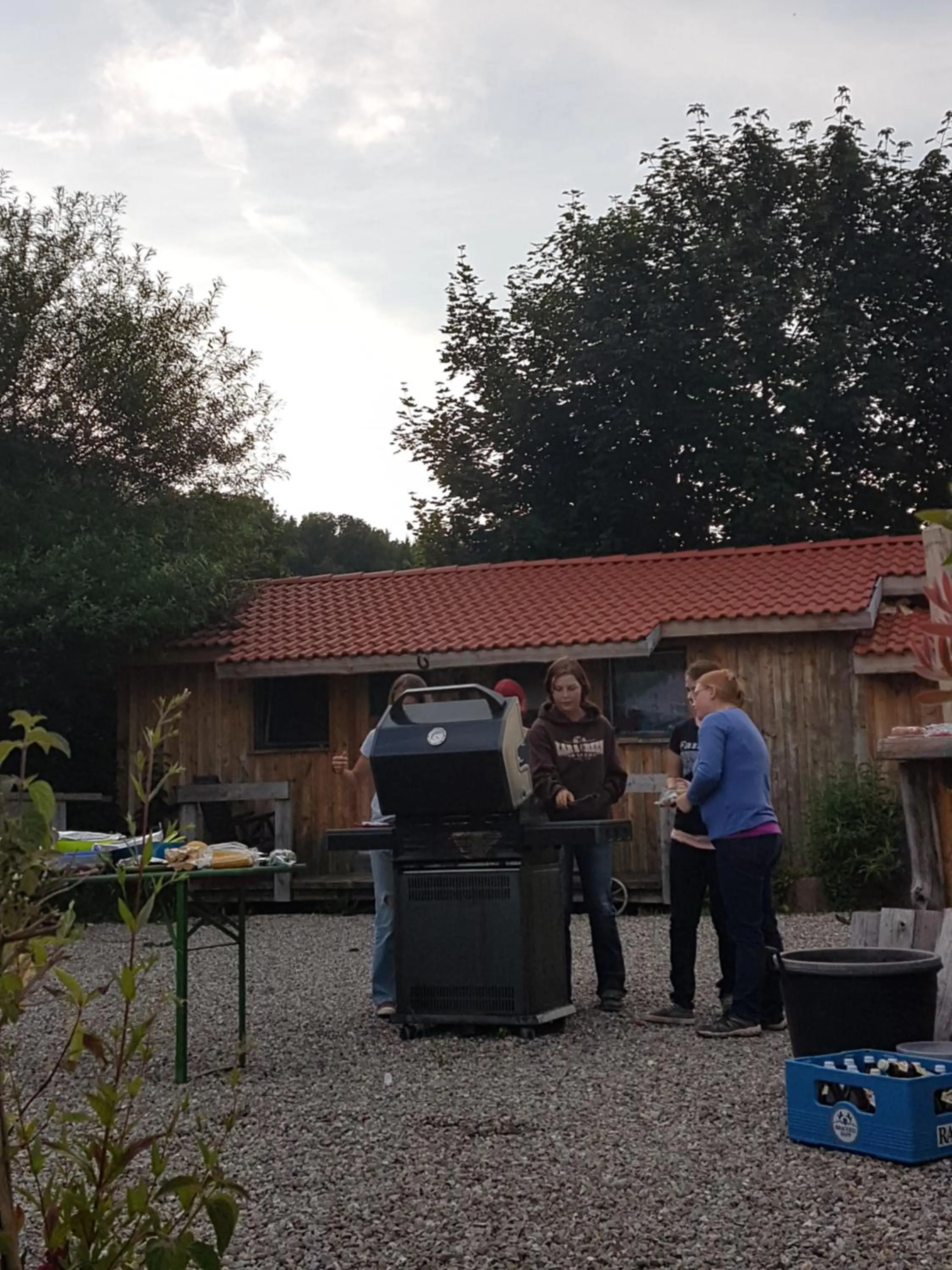BBQ facilities in Chrom Ranch Reiterhof