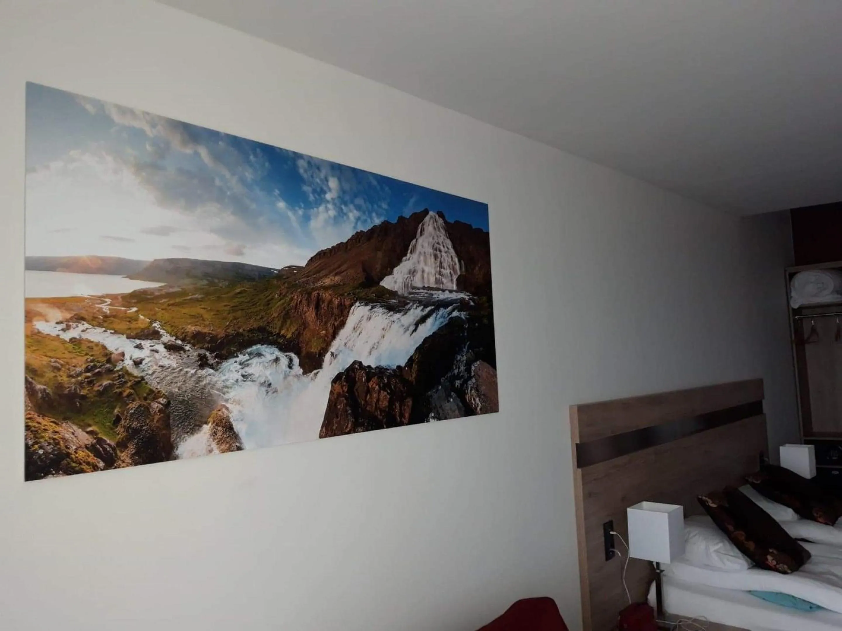 Decorative detail in Hotel Duus by Keflavik Airport