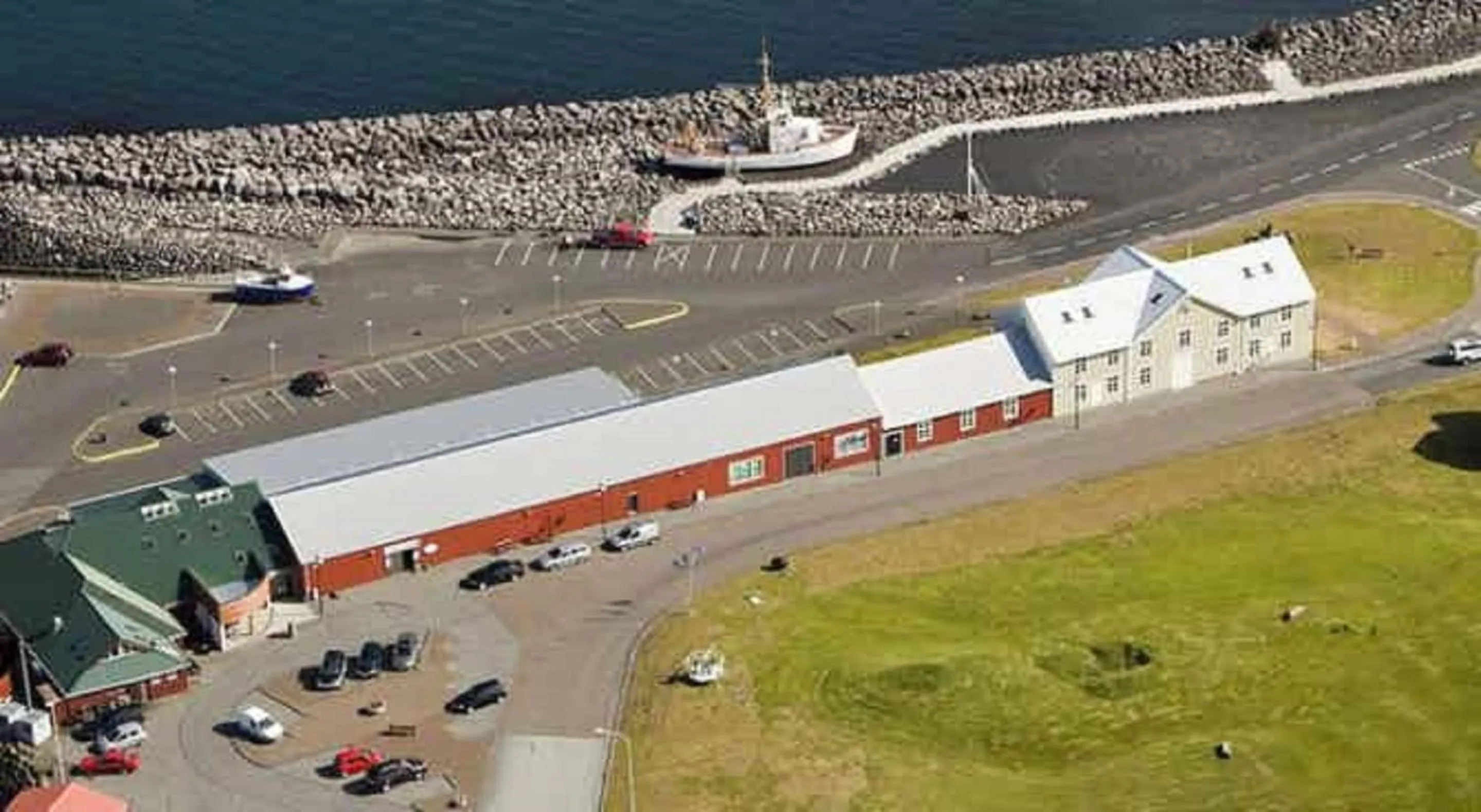 Bird's eye view in Hotel Duus by Keflavik Airport