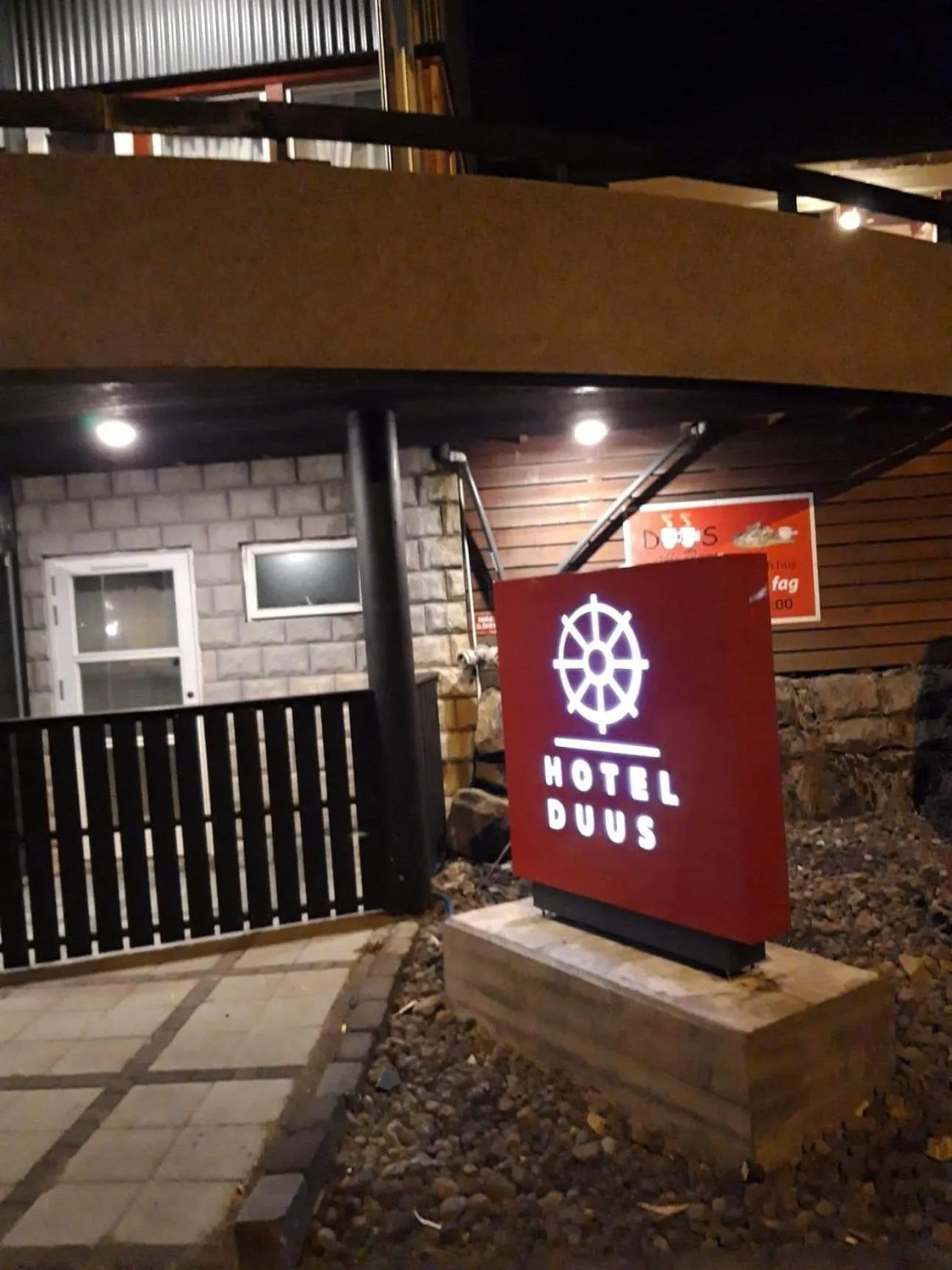 Property building in Hotel Duus by Keflavik Airport