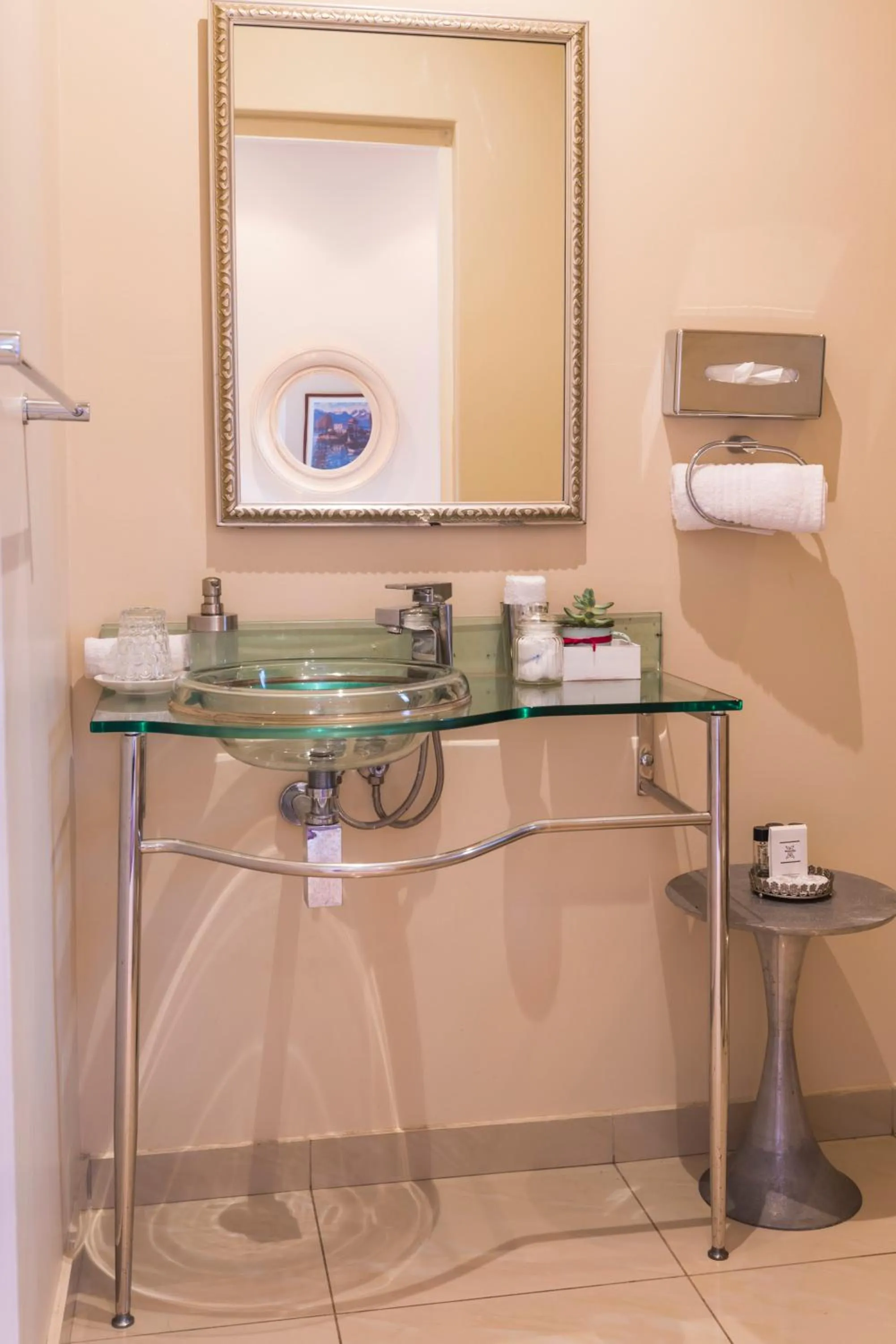 Shower in Westville Bed and Breakfast