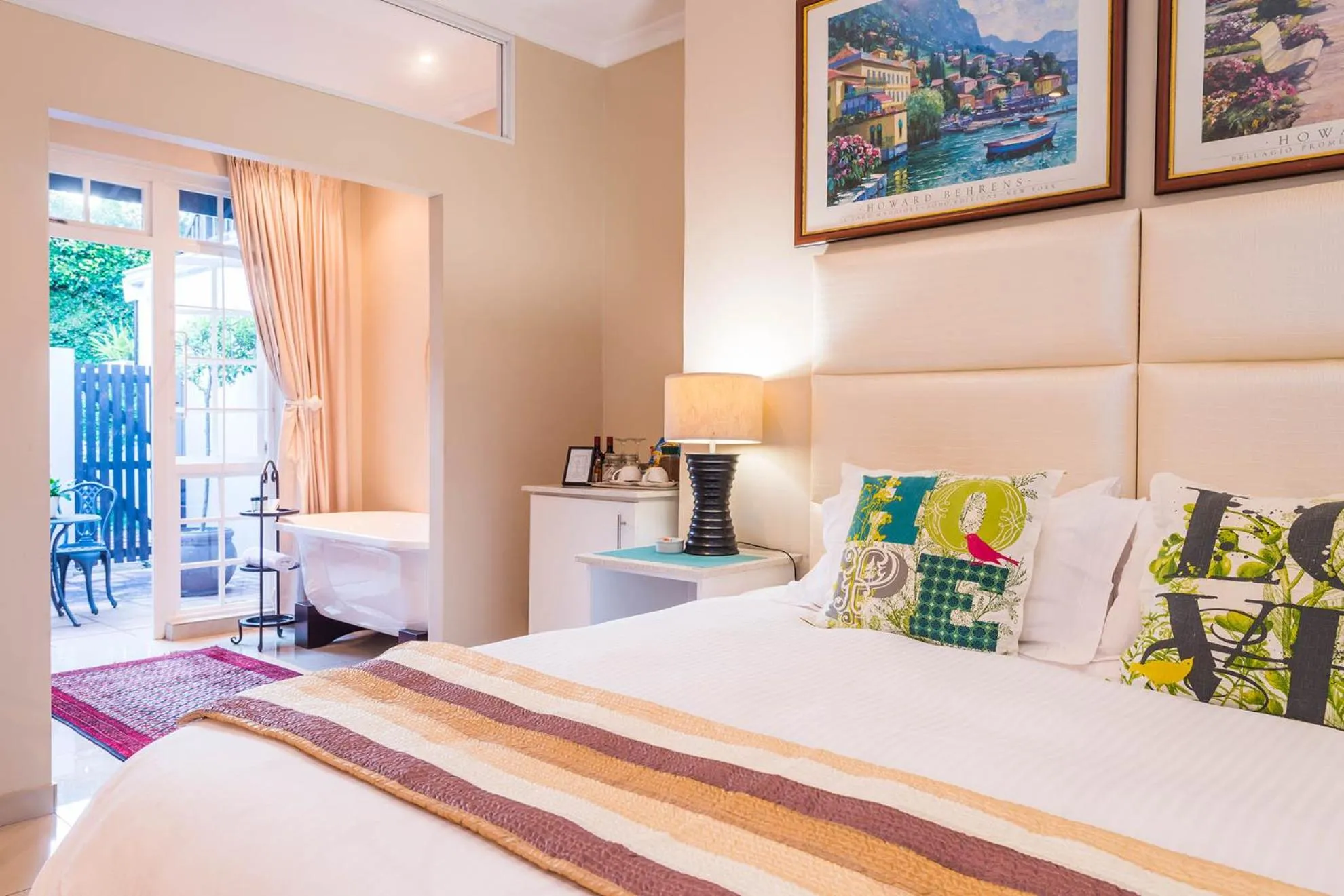 Bed in Westville Bed and Breakfast