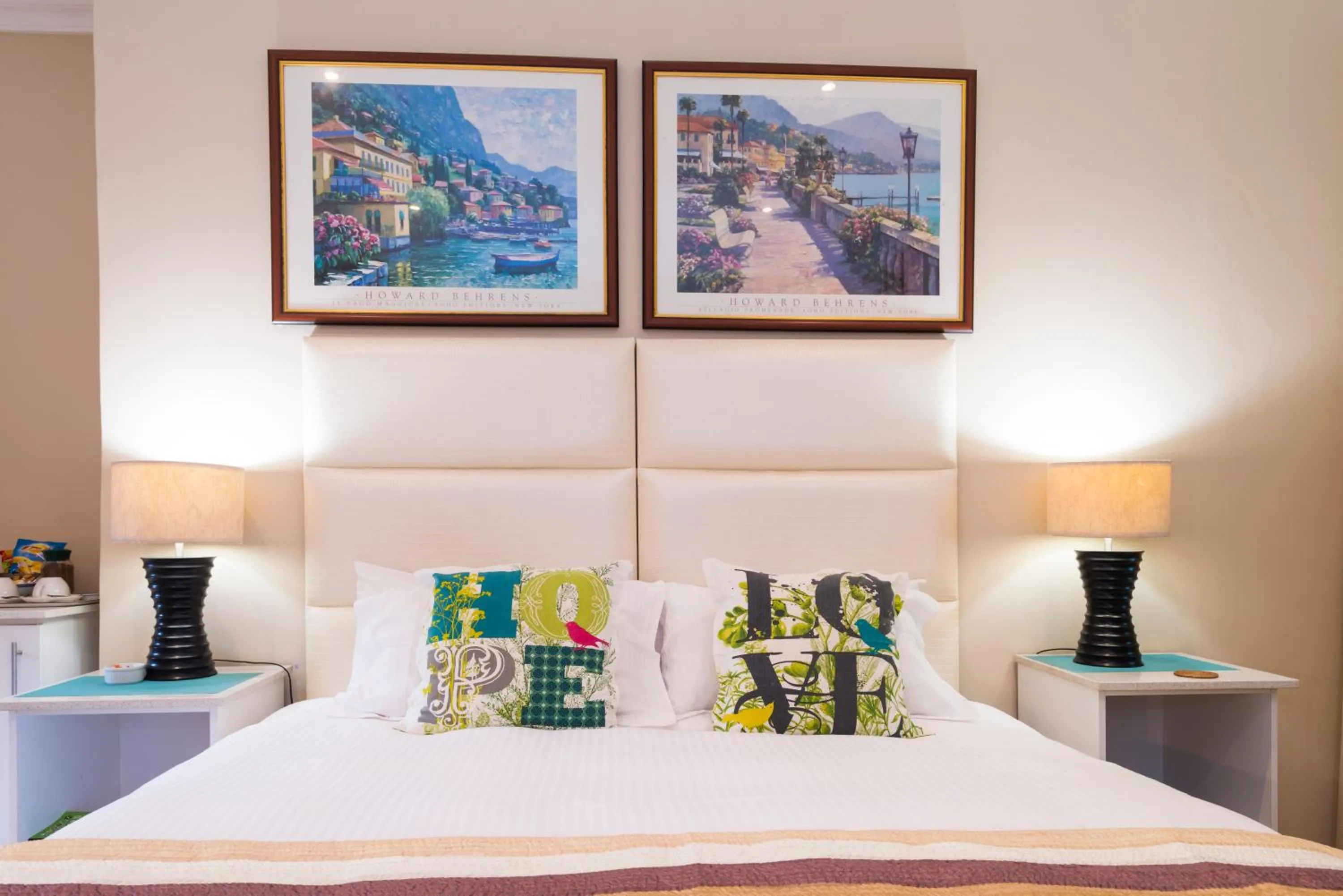 Decorative detail, Bed in Westville Bed and Breakfast