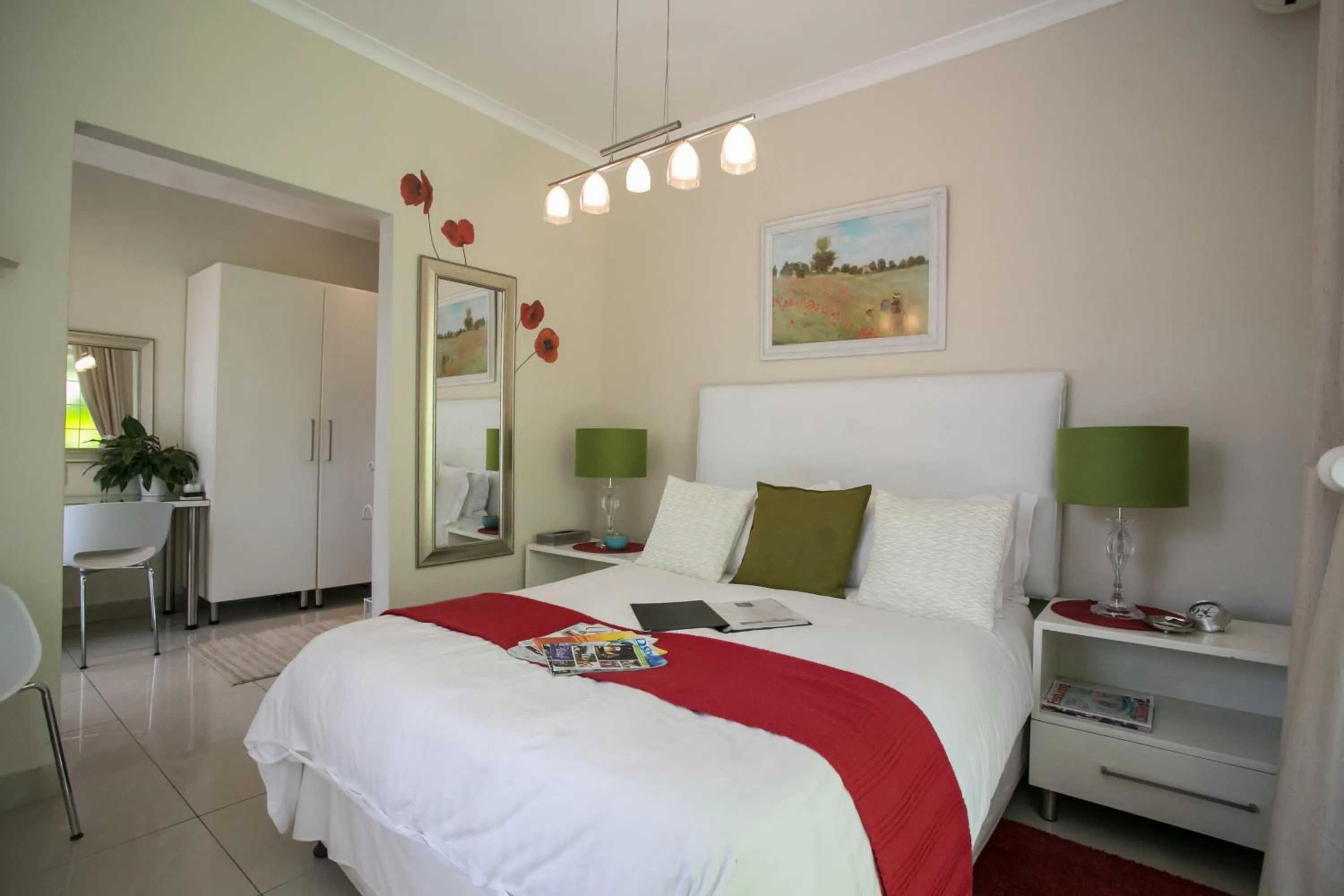 Bed in Westville Bed and Breakfast