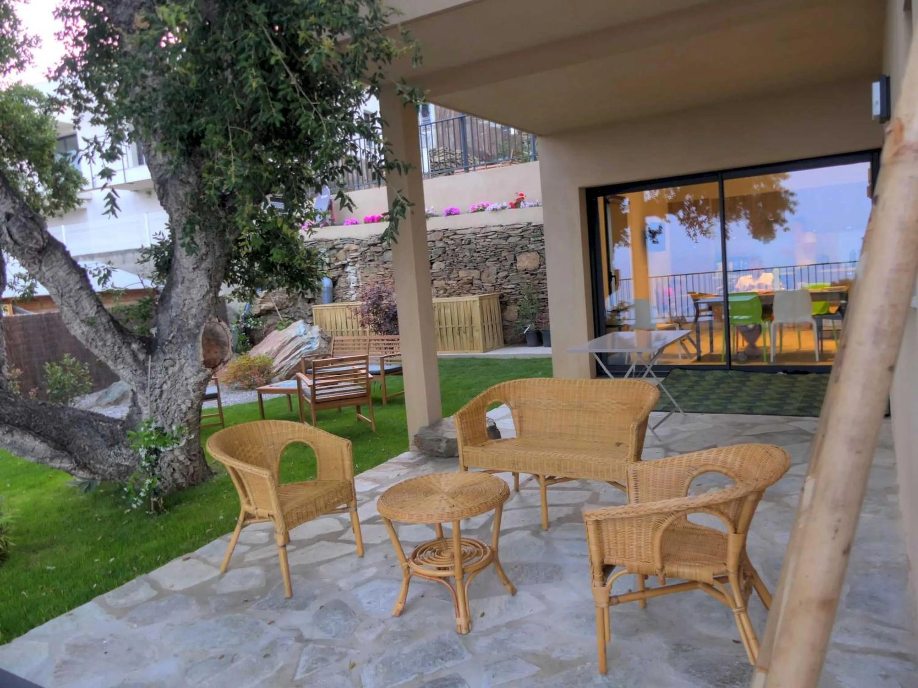Balcony/Terrace in Les Terrasses d'Erbalunga