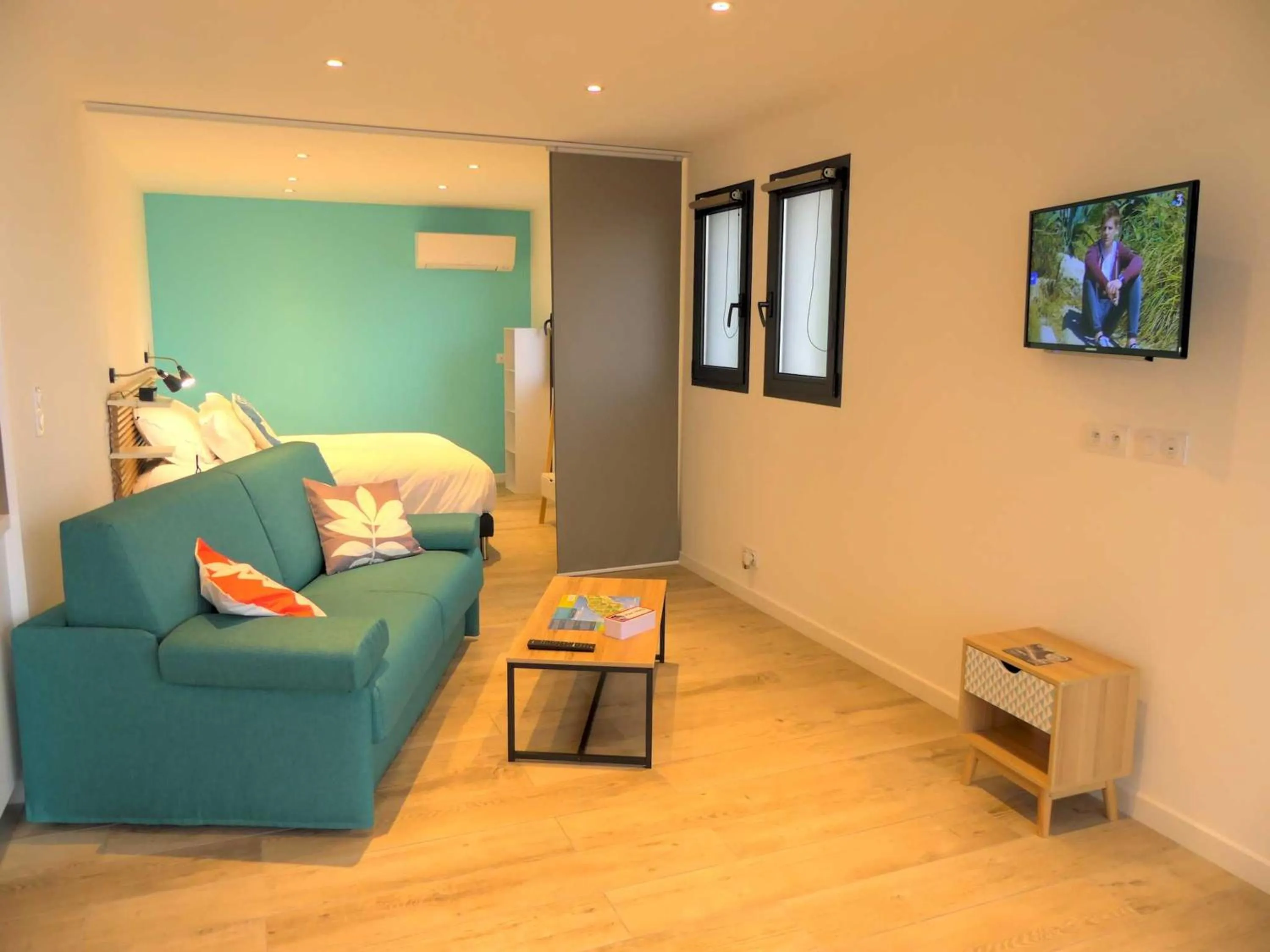 Living room in Les Terrasses d'Erbalunga