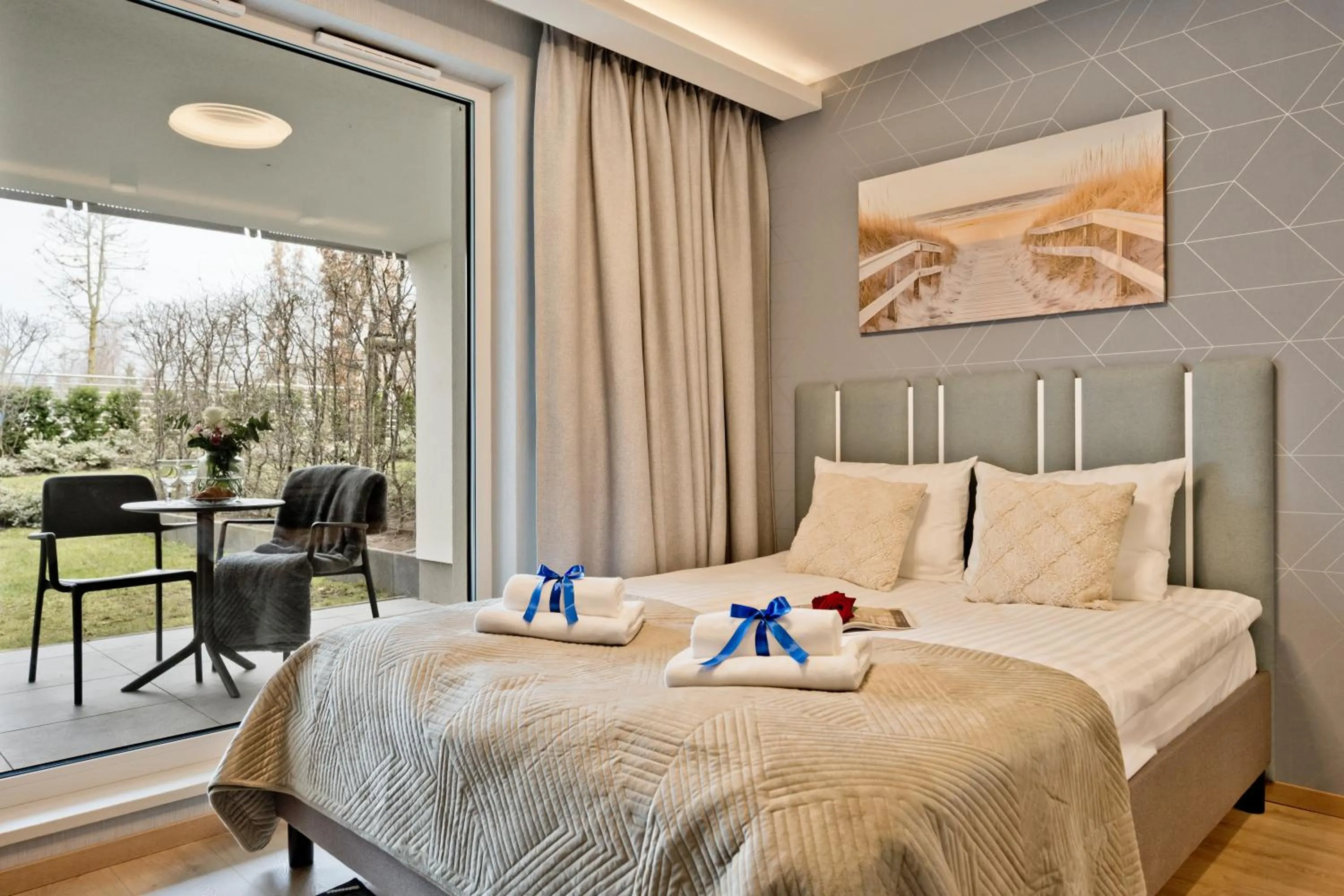 Studio with Terrace in BlueApart Apartamenty Na Klifie
