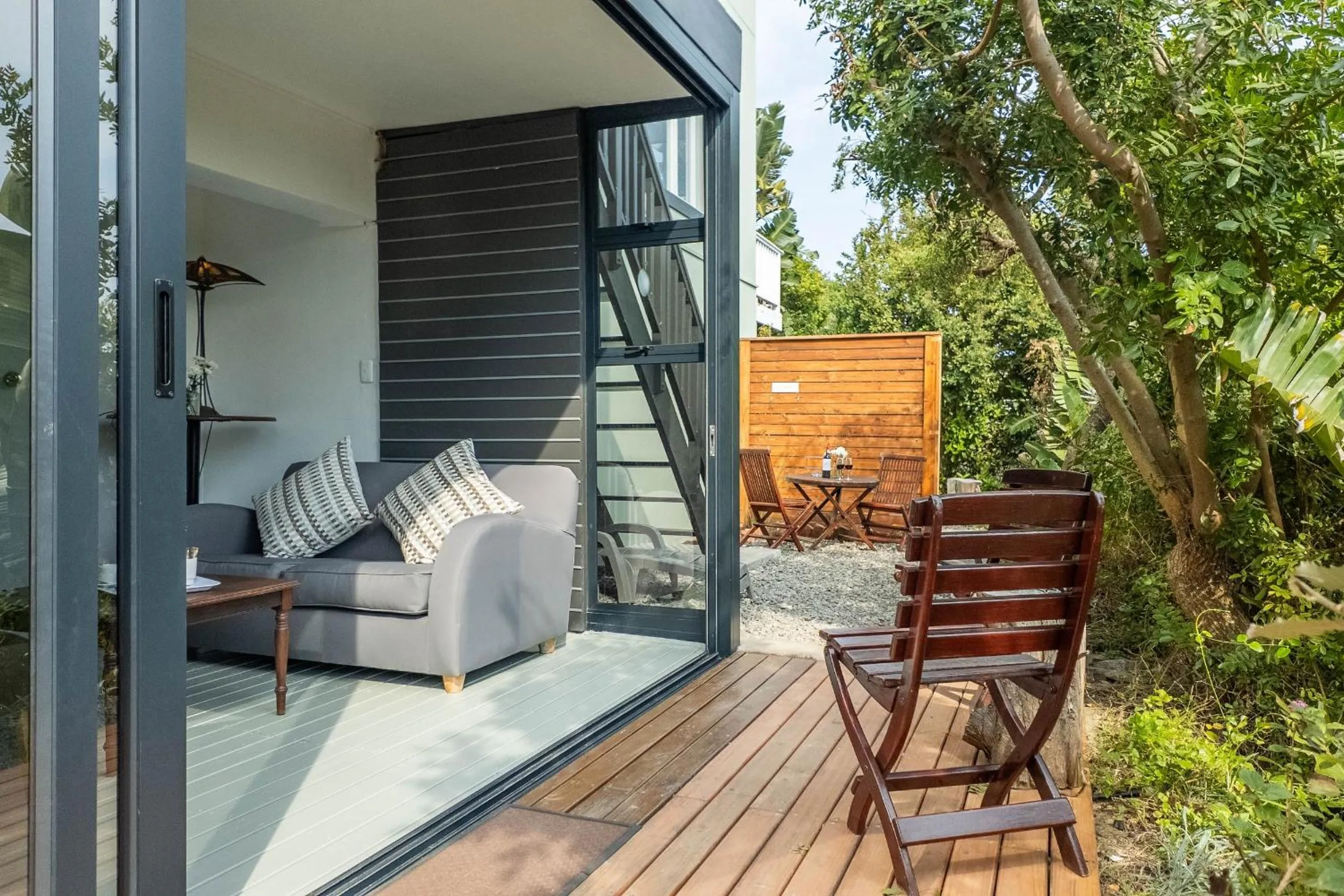 Patio in Glenview Heads Apartments