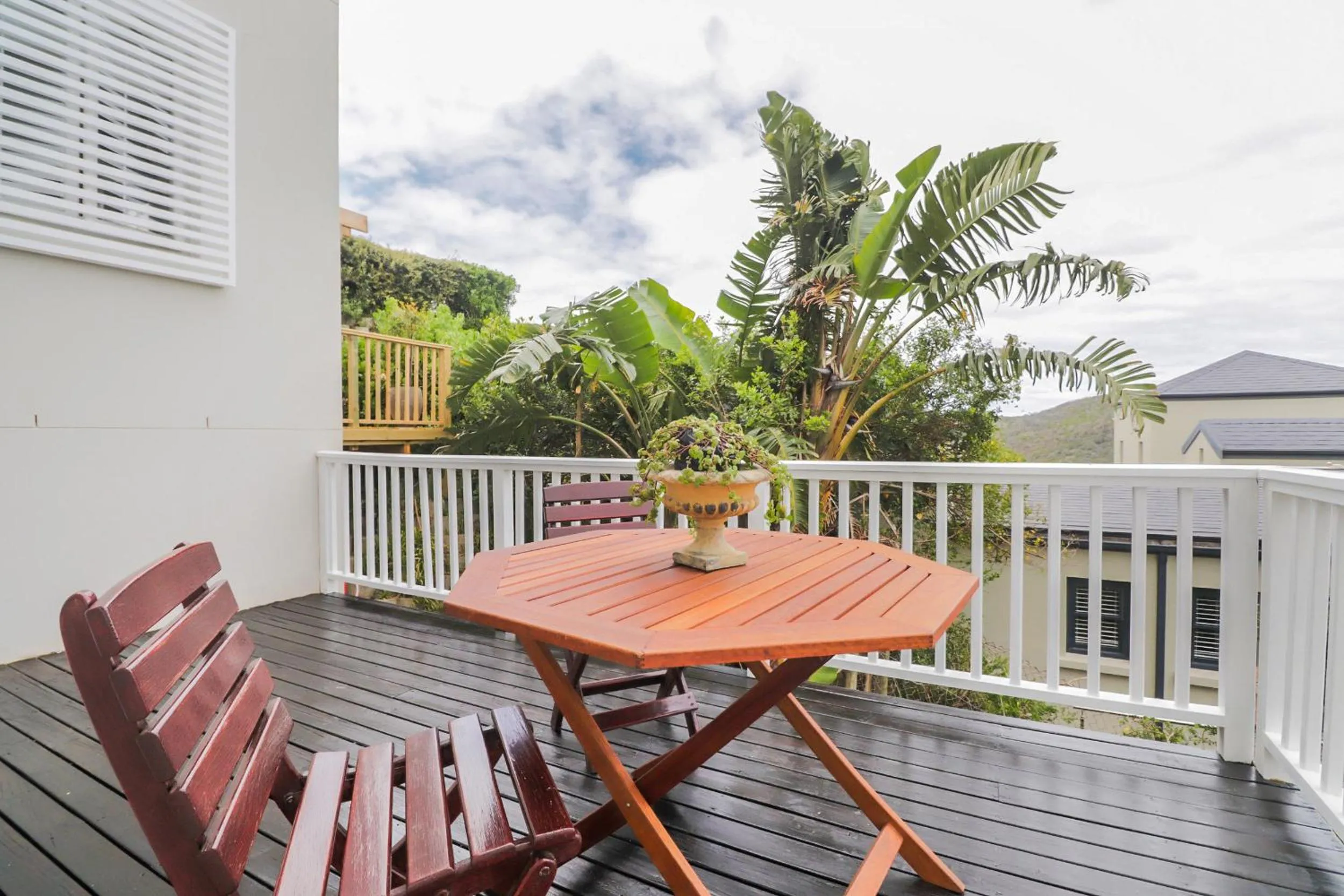Patio in Glenview Heads Apartments