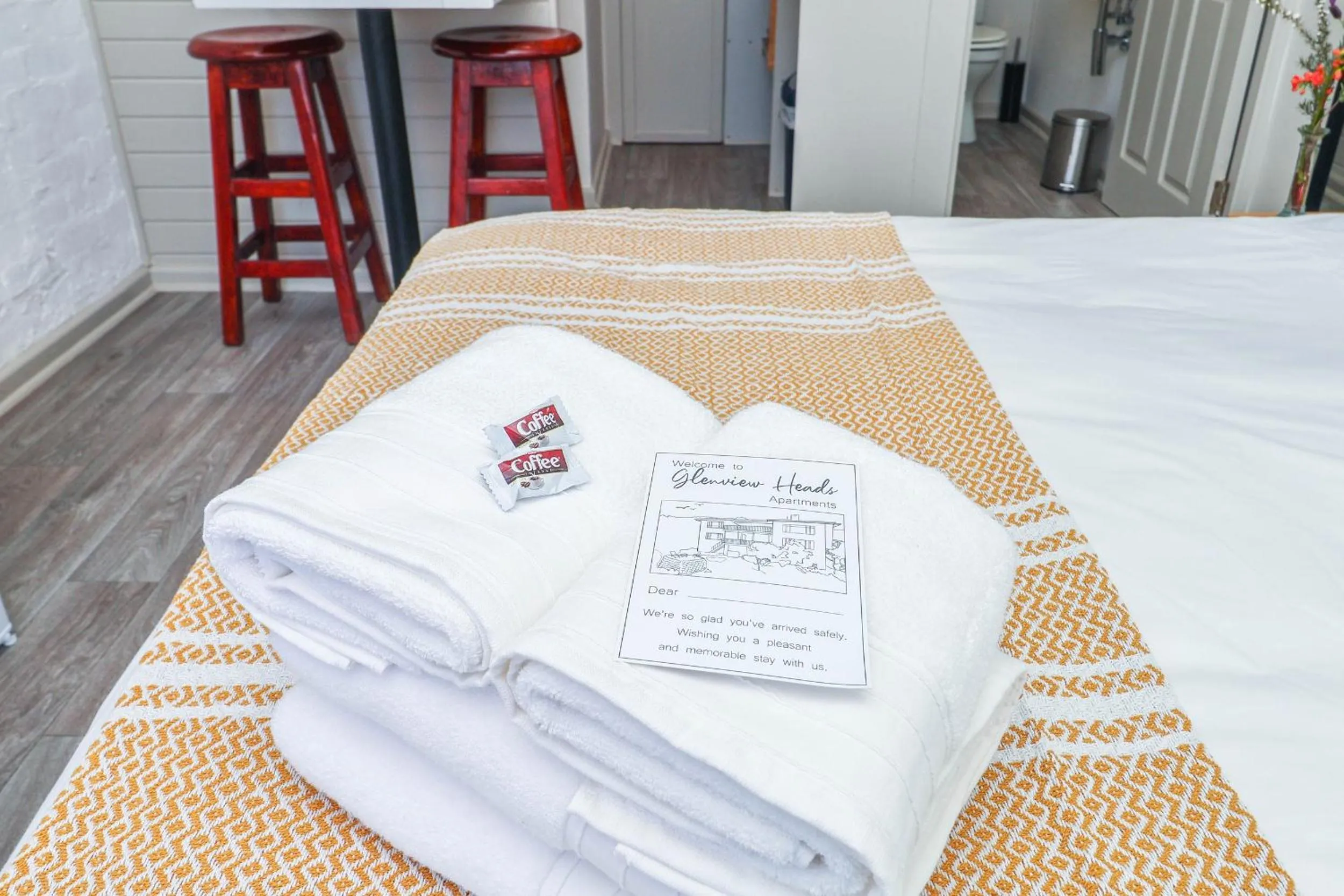 Bed in Glenview Heads Apartments