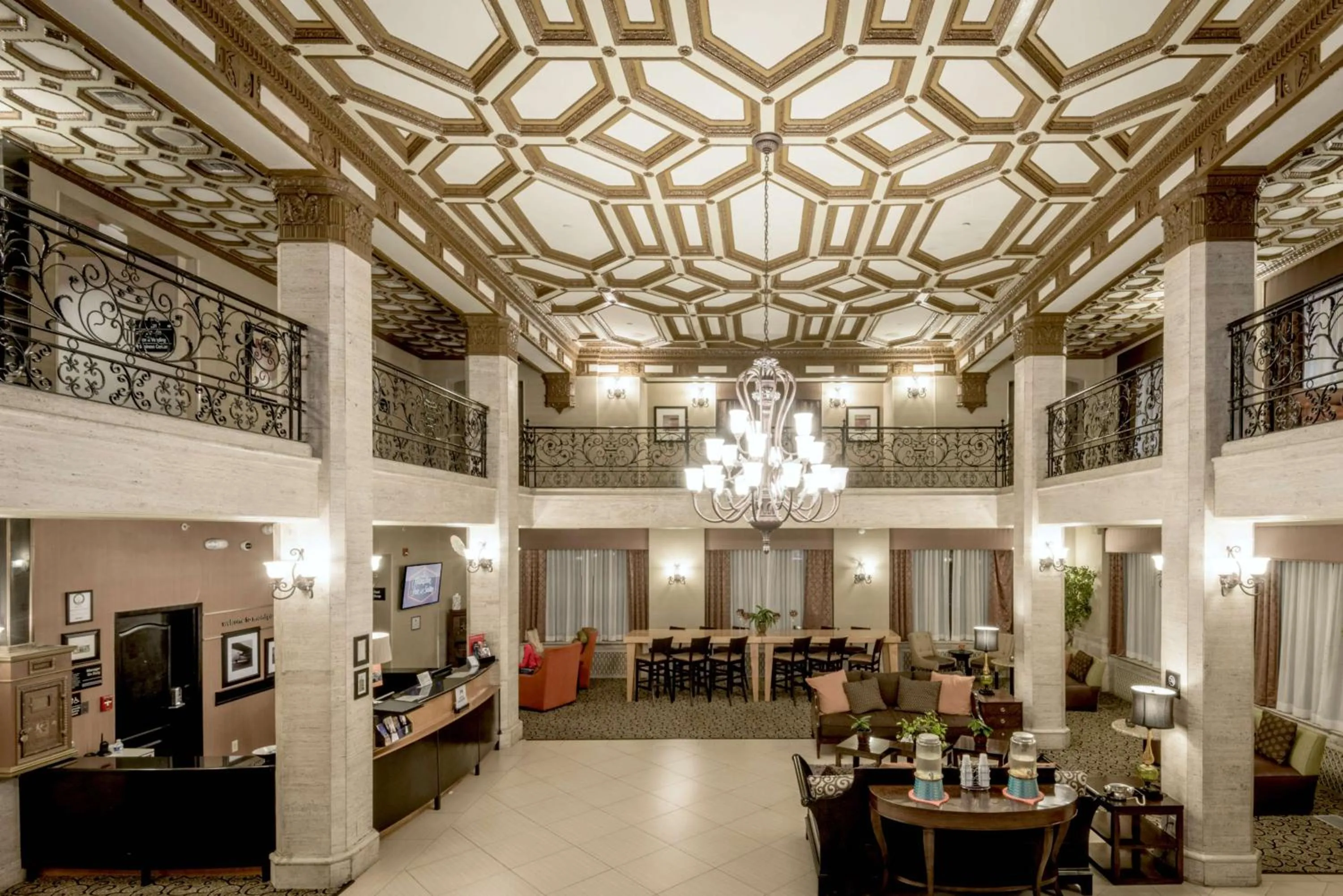Lobby or reception in Hampton Inn & Suites Montgomery-Downtown