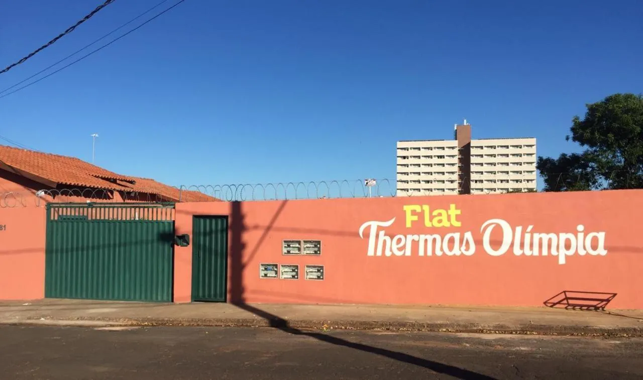 Facade/entrance in Flat Thermas Olimpia - 300 metros do Thermas dos Laranjais