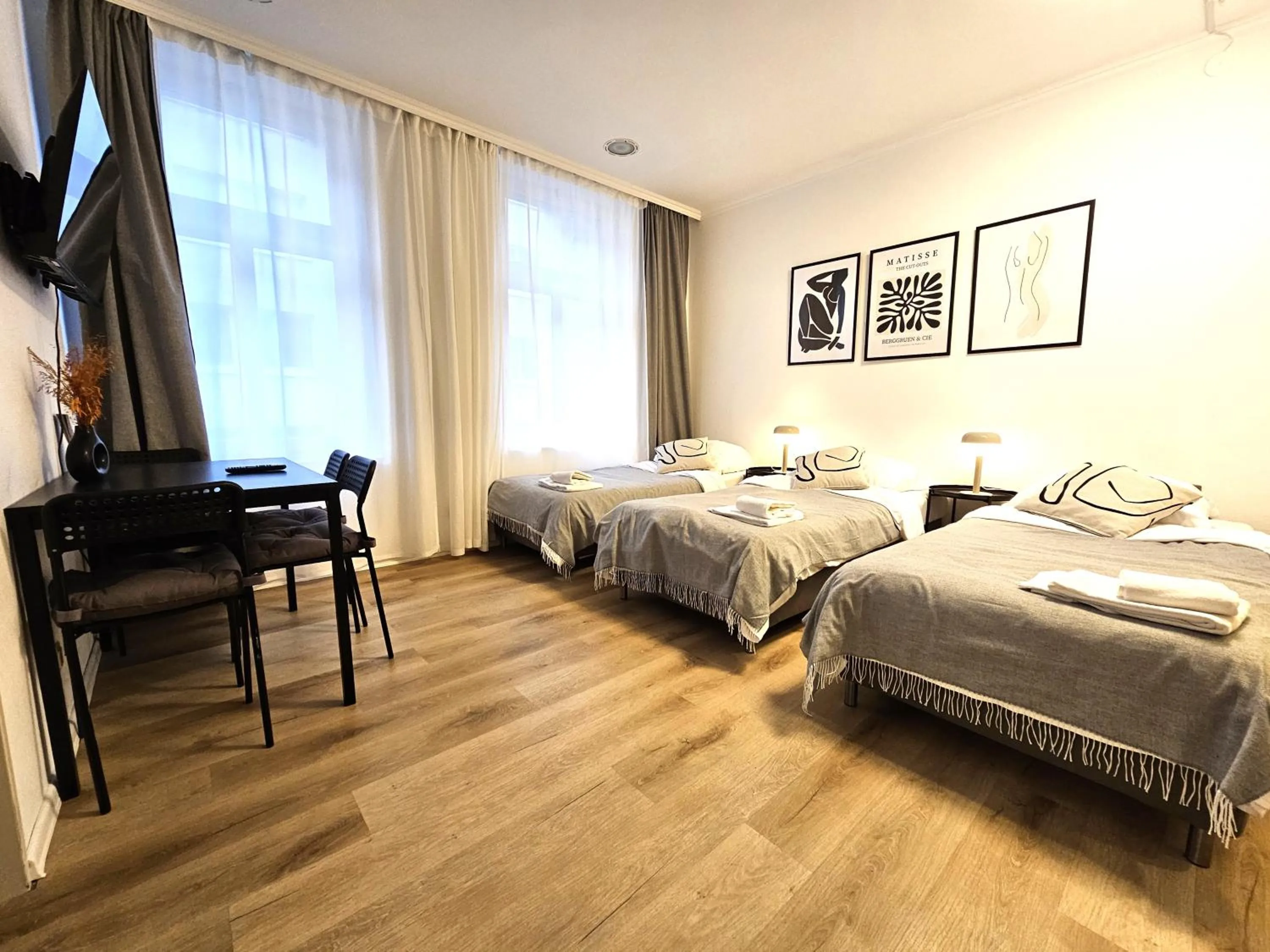 Bed in Central City Villa