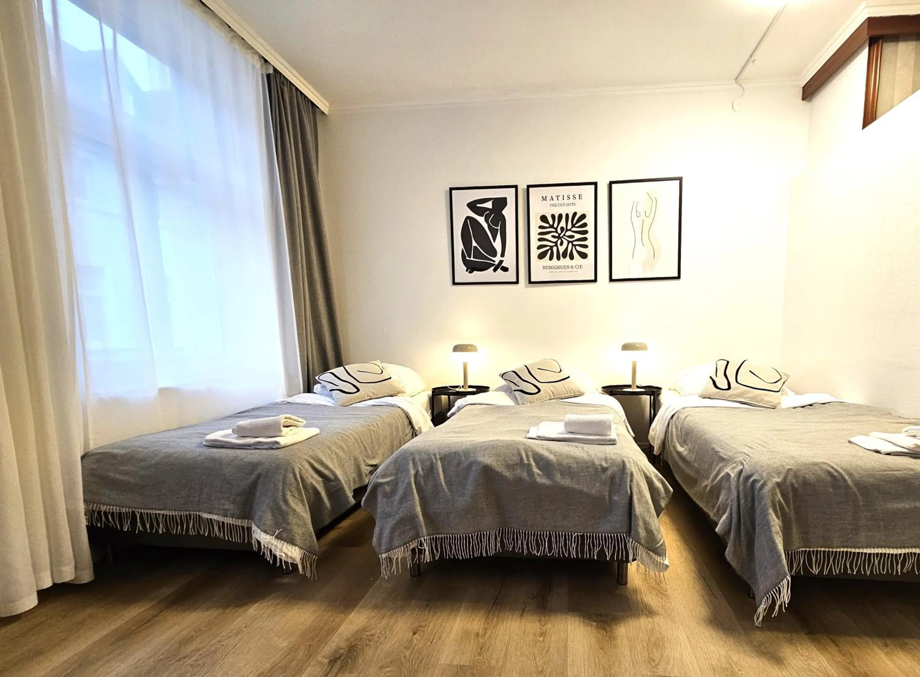 Bed in Central City Villa