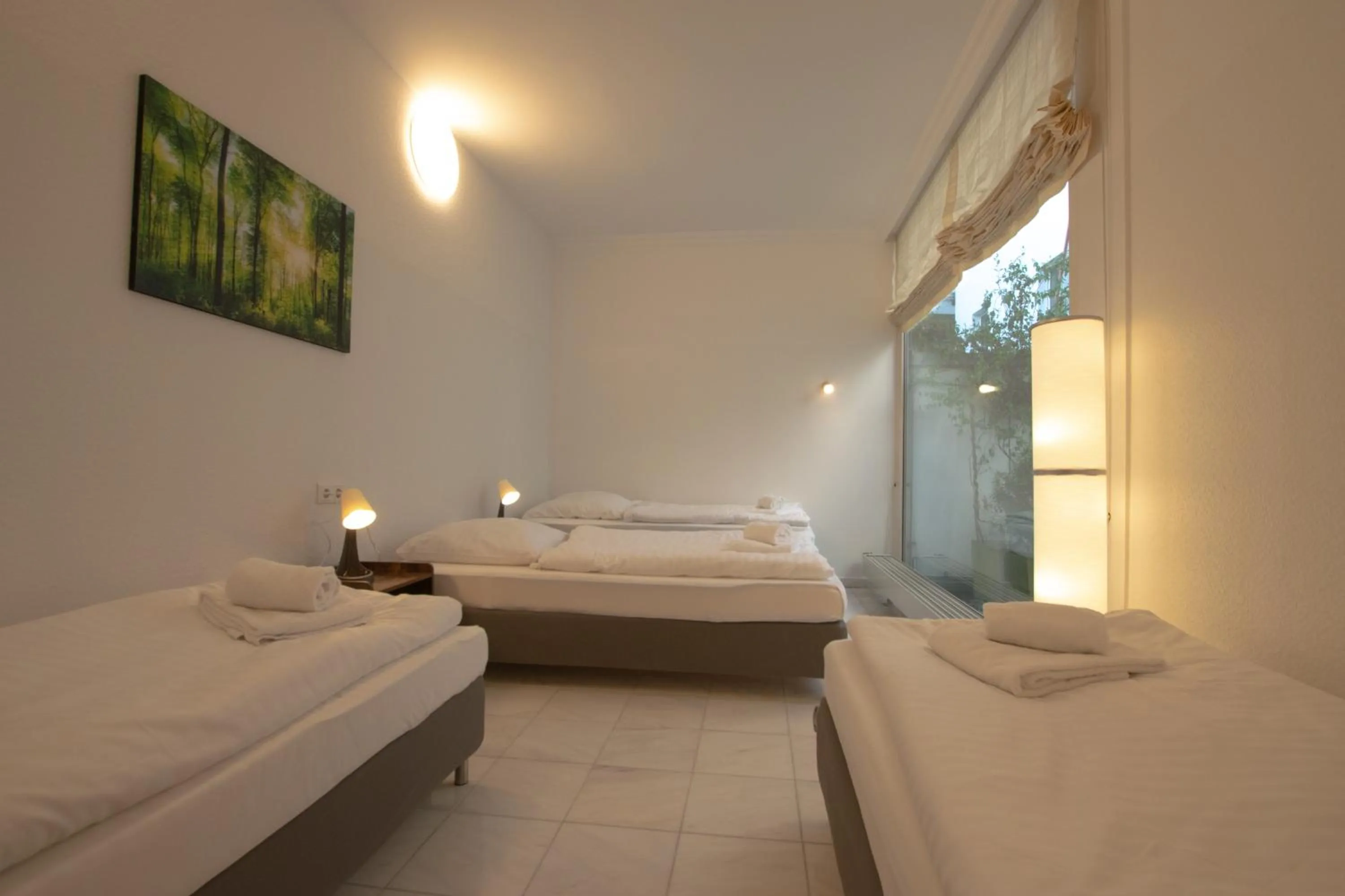 Bed in Central City Villa