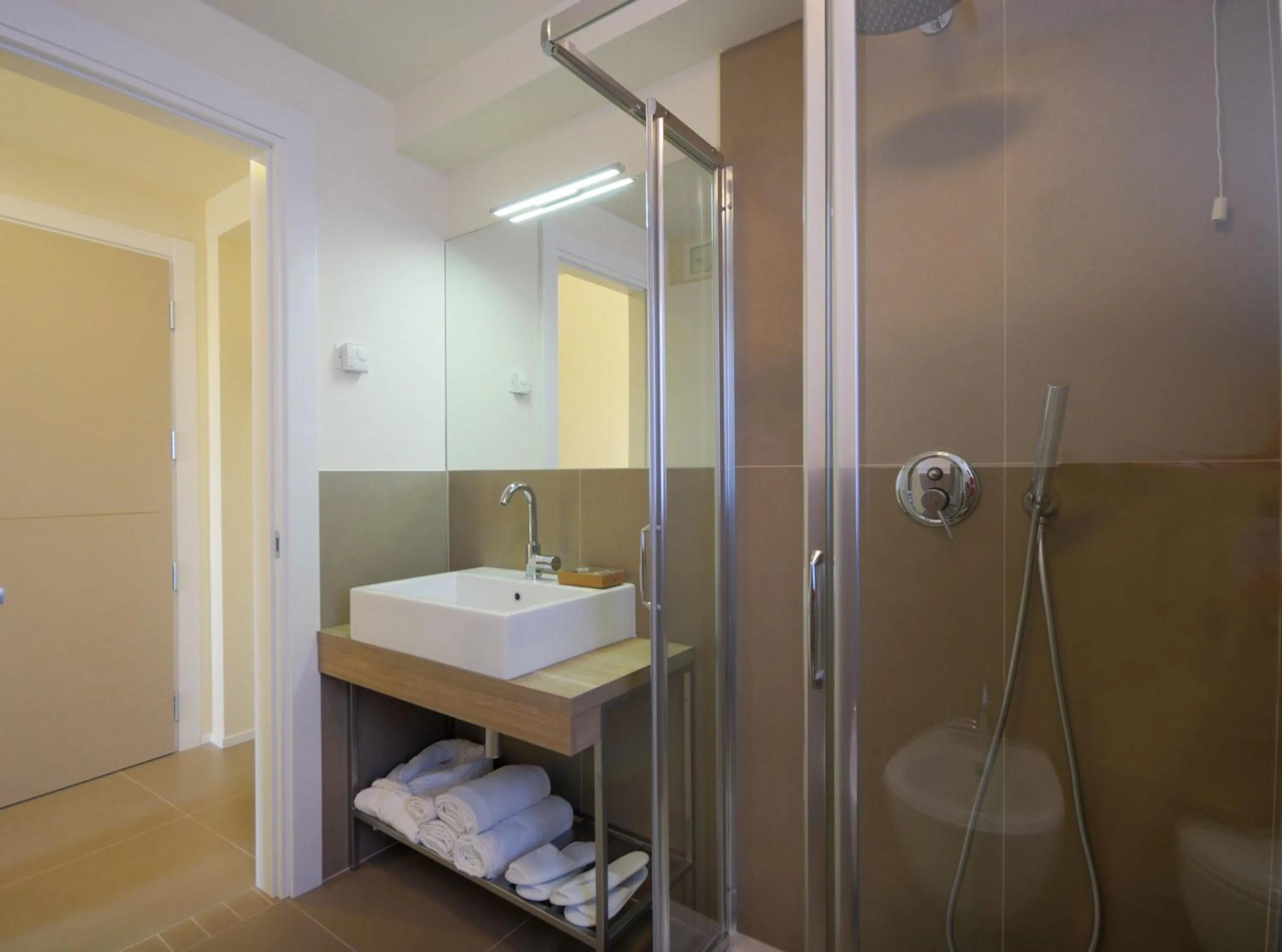 Shower in Palazzo Ruschioni Boutique Hotel