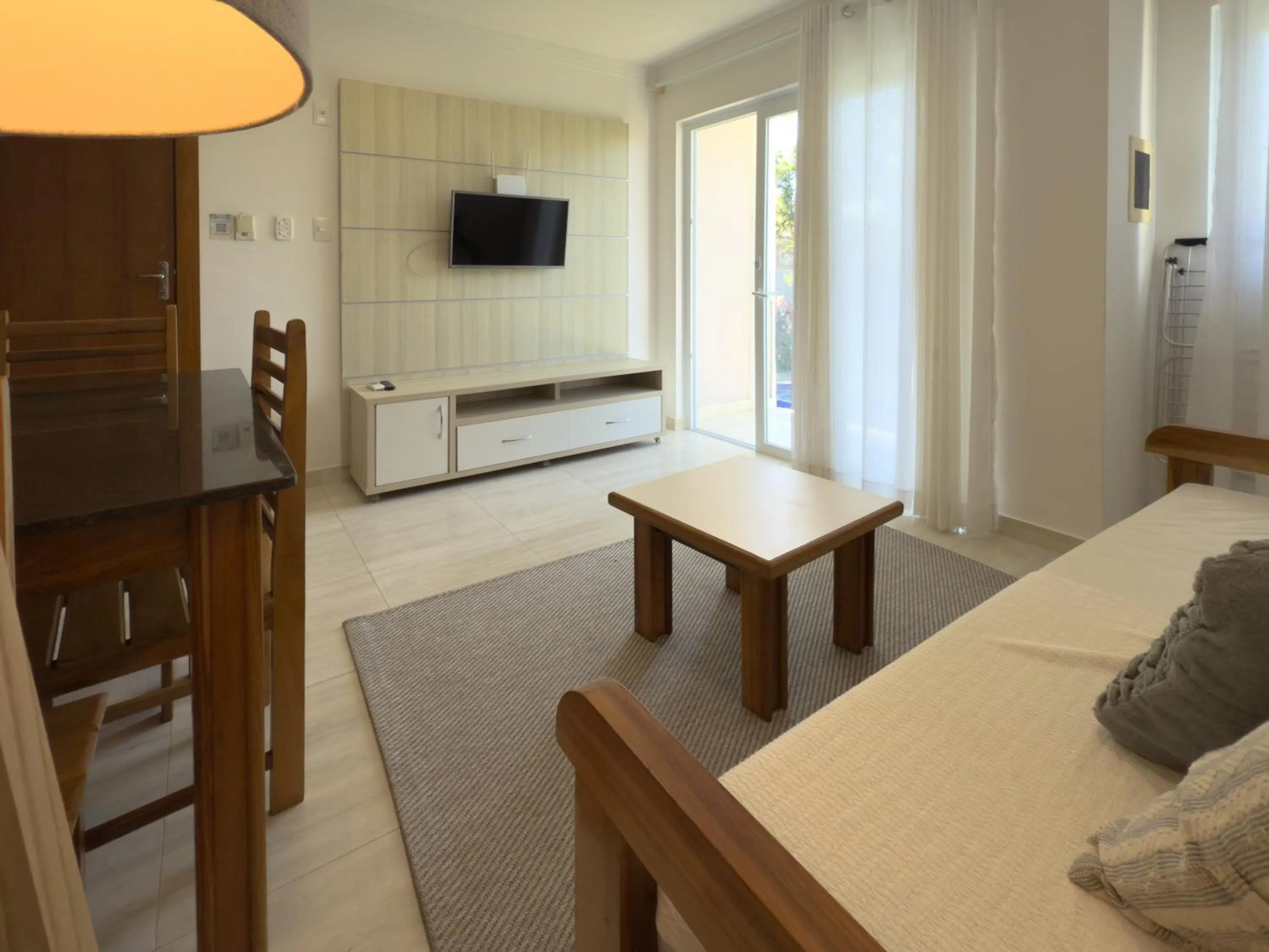 Communal lounge/ TV room, Bed in Mont Ararat Alto da Pitinga - Rede Tonziro