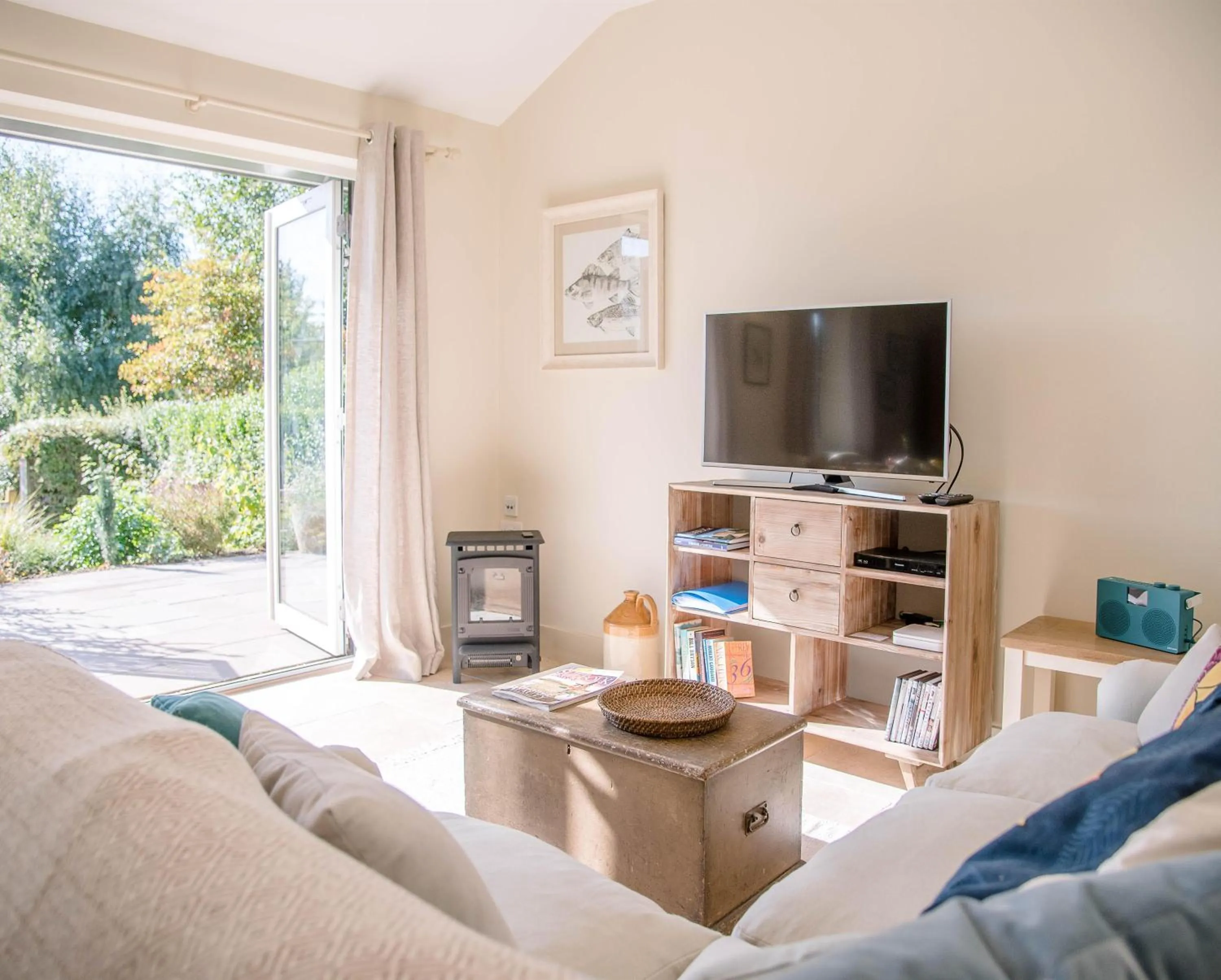 Living room in Hill Stables, Ufford