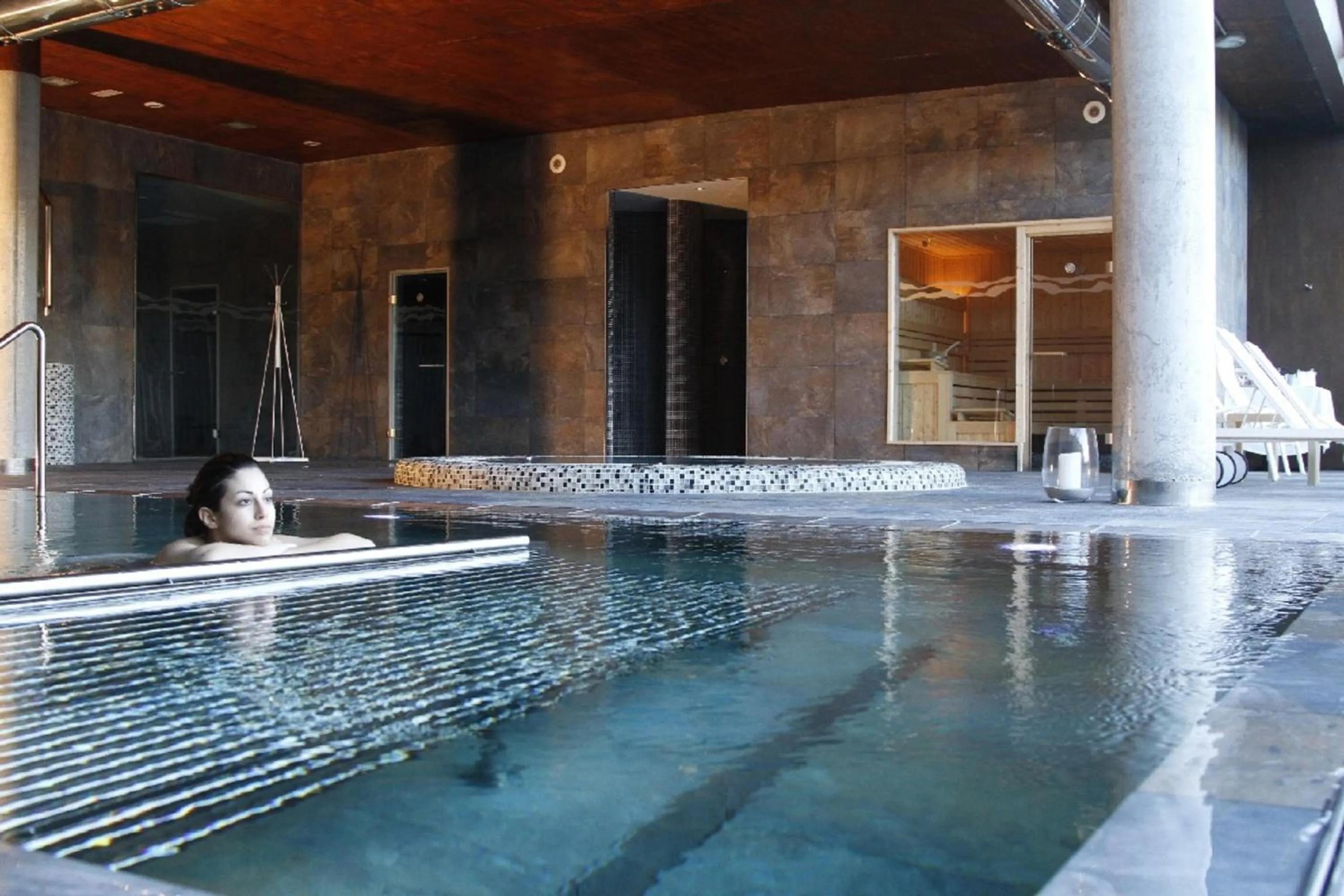 Spa and wellness centre/facilities in Hotel Spa Aguas de los Mallos