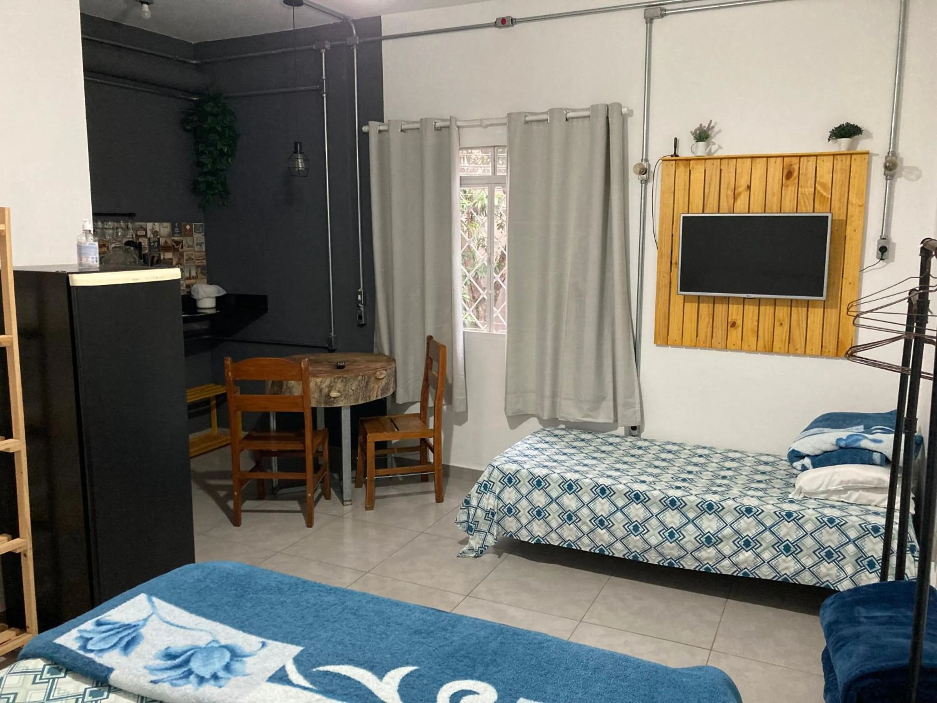 Bed in Studio House Loft